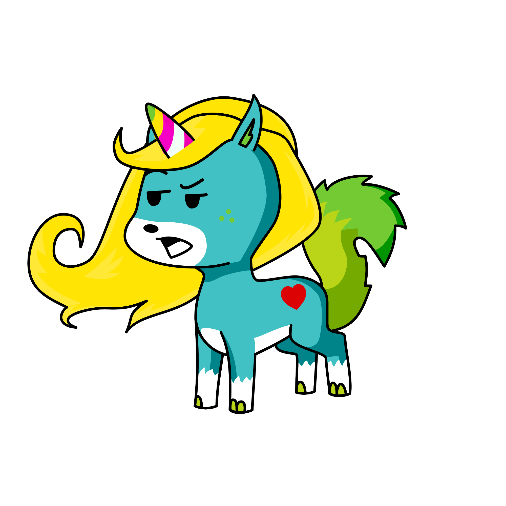 FOXCORN, the unicorn