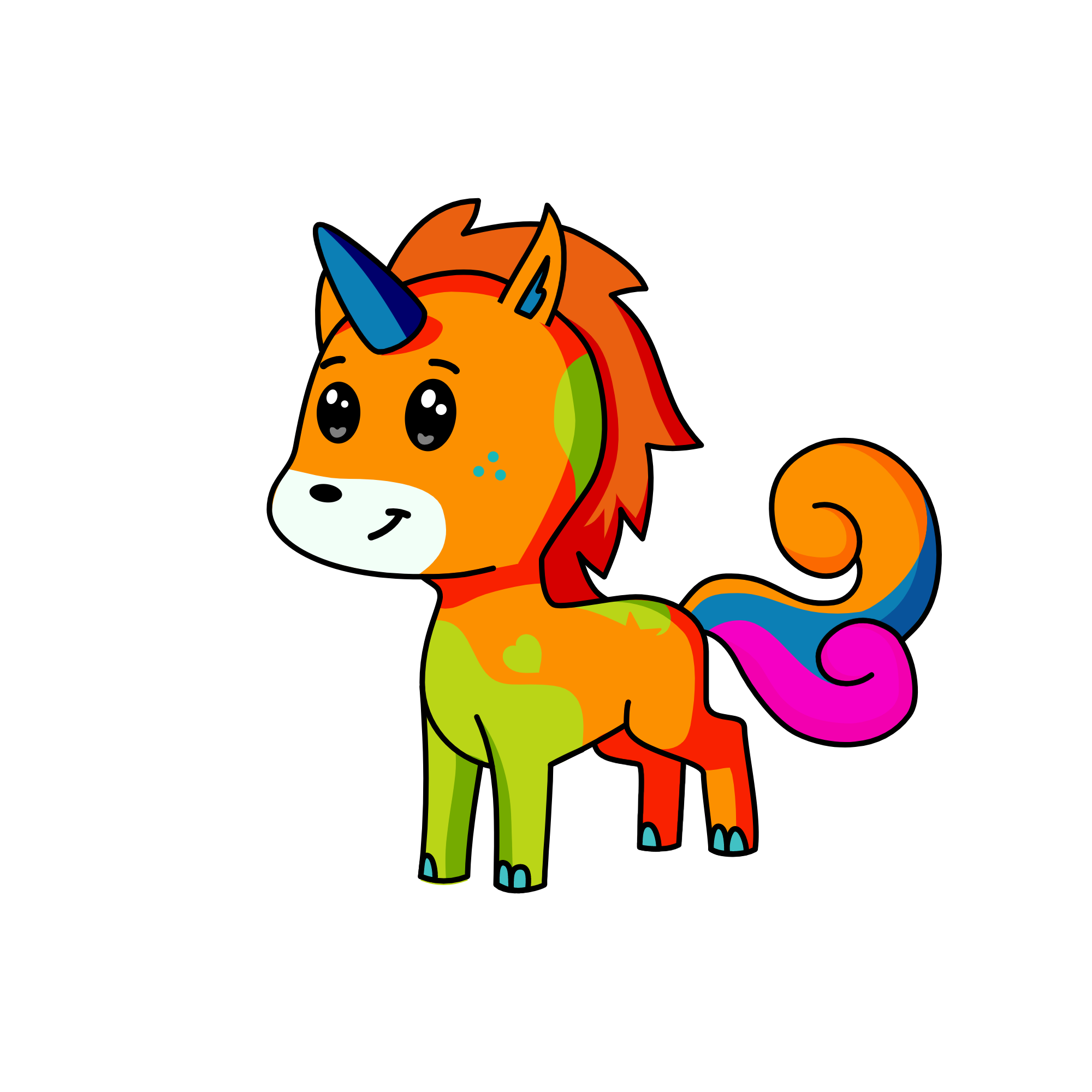 Splat, the unicorn