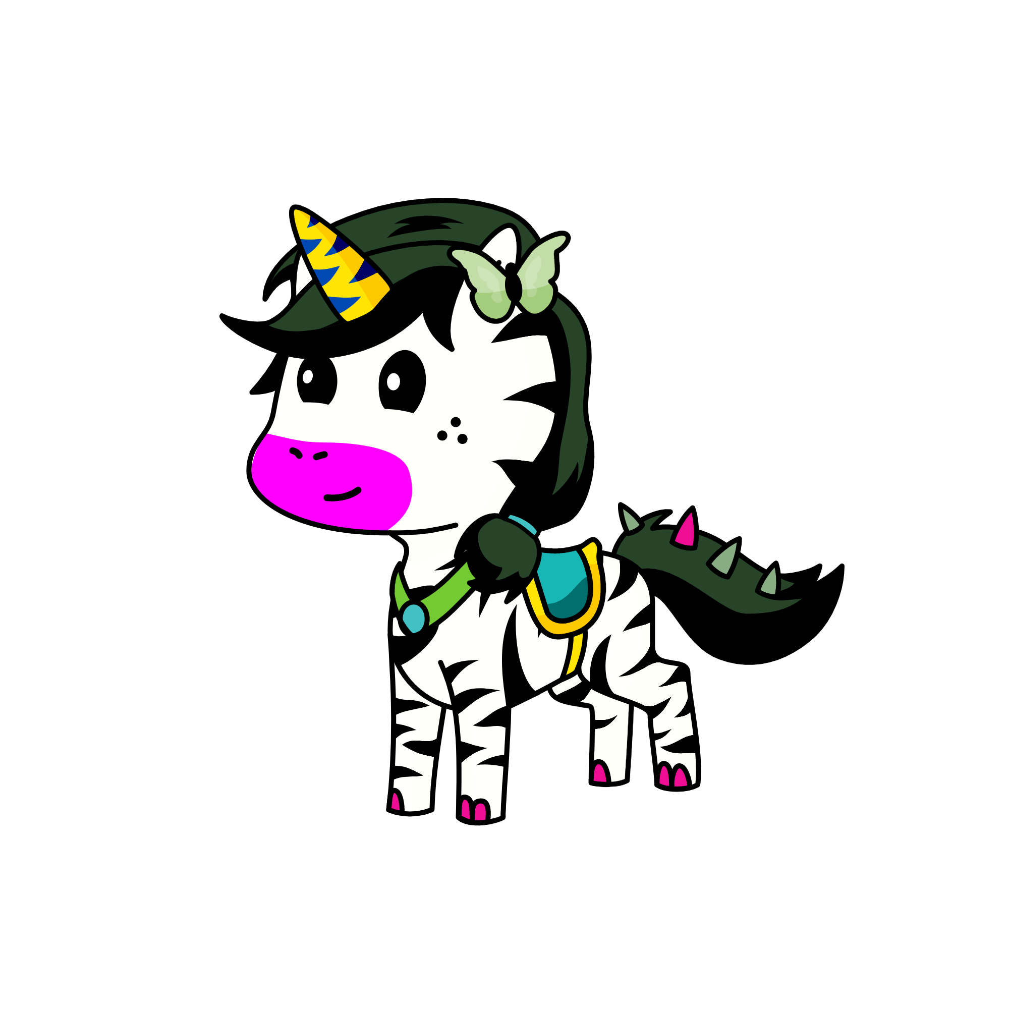 Honey, the unicorn