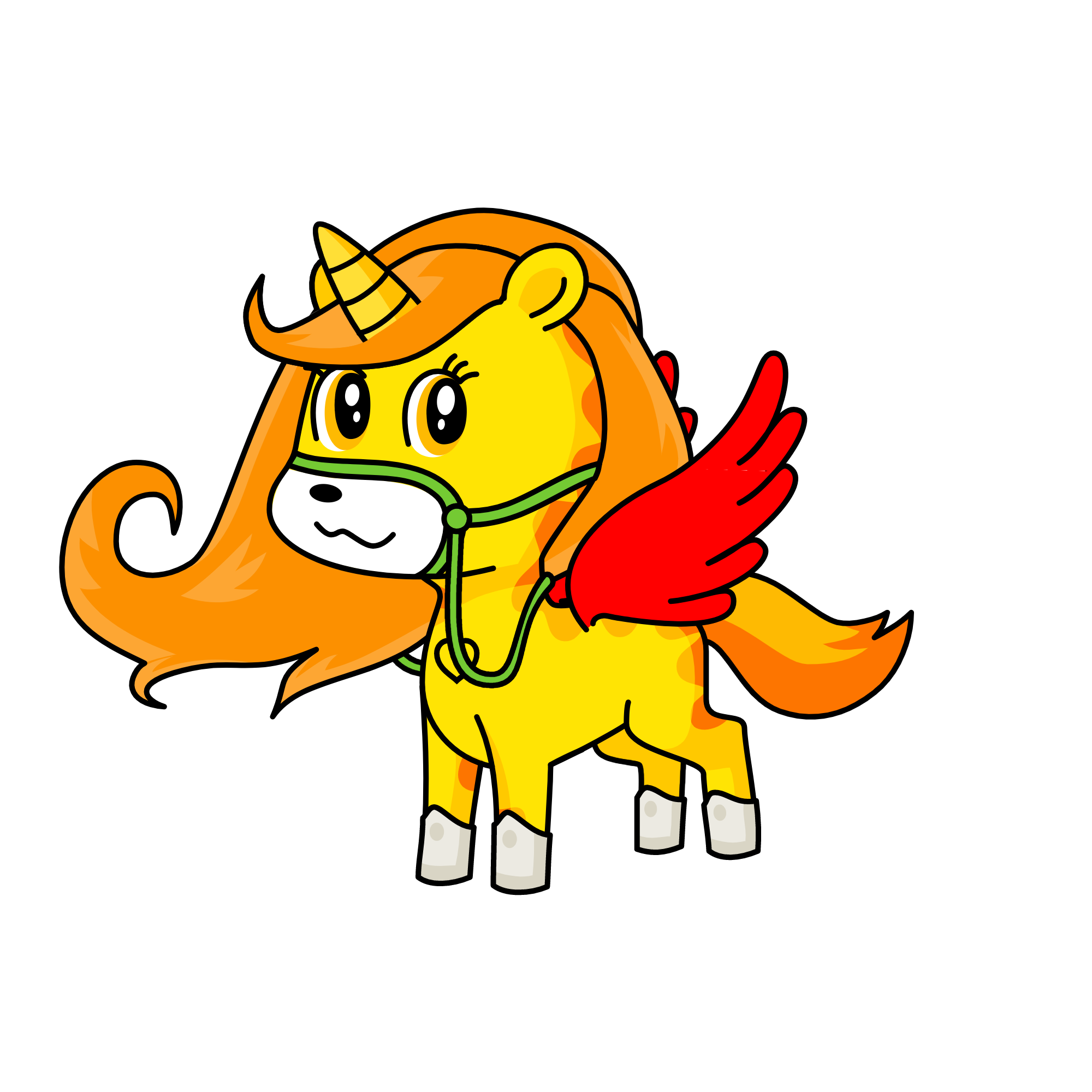 info angel, the unicorn
