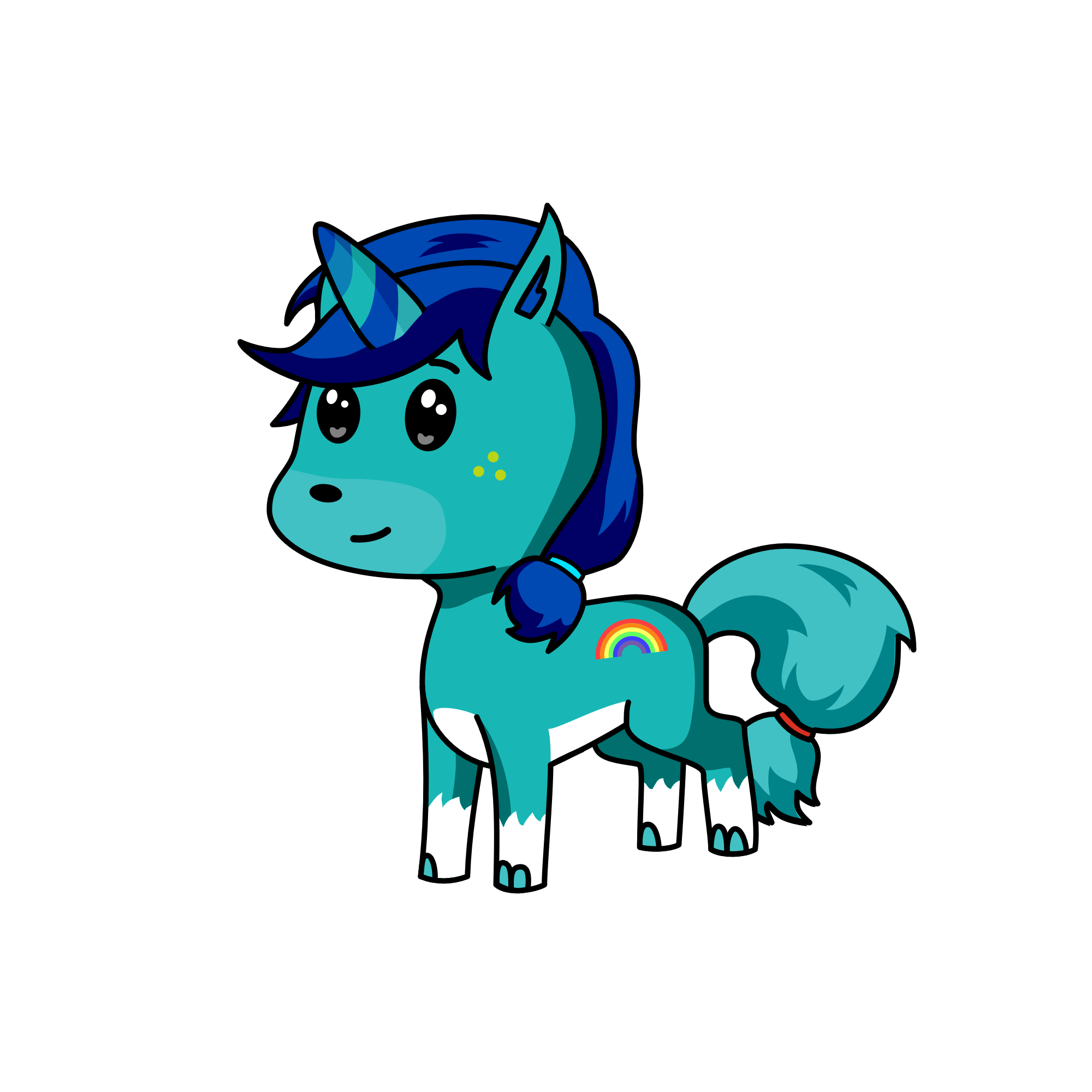 topo, the unicorn