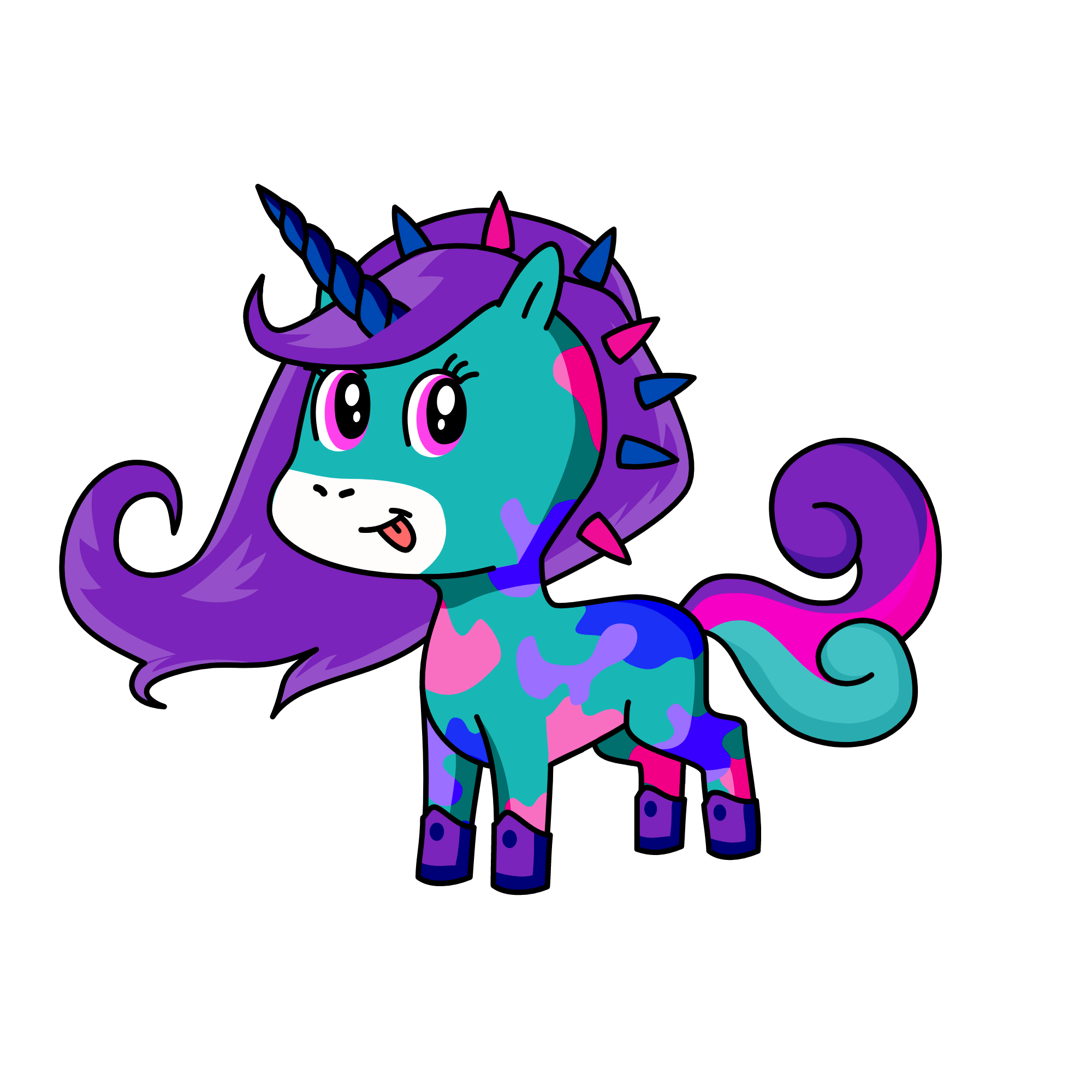 Poop Lady, the unicorn
