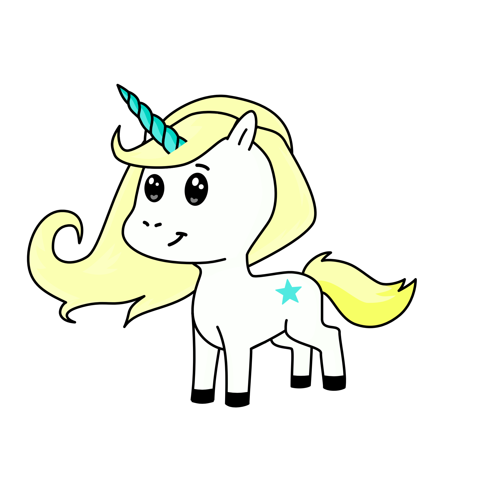 Xenia , the unicorn