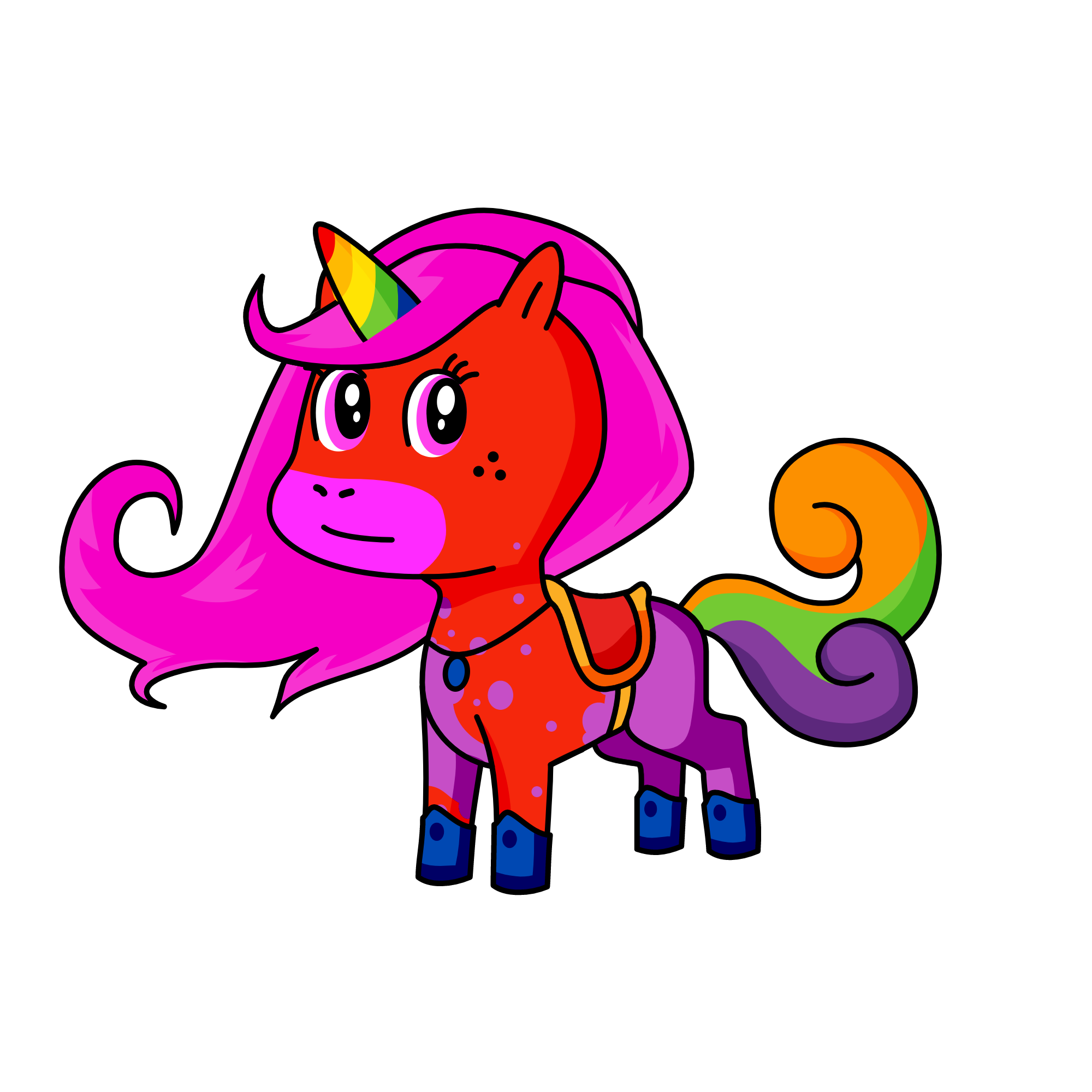 Sunshine, the unicorn