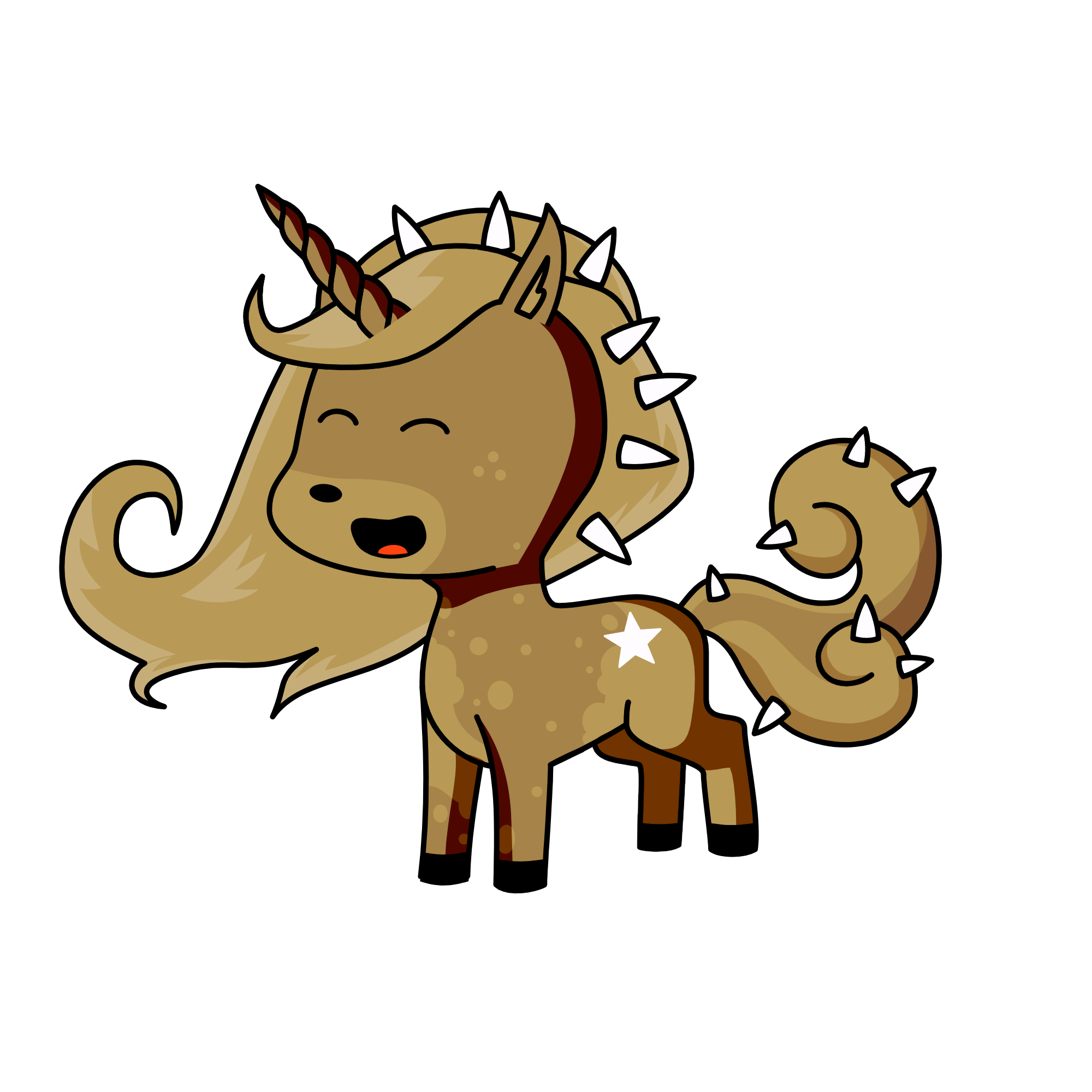 spike, the unicorn