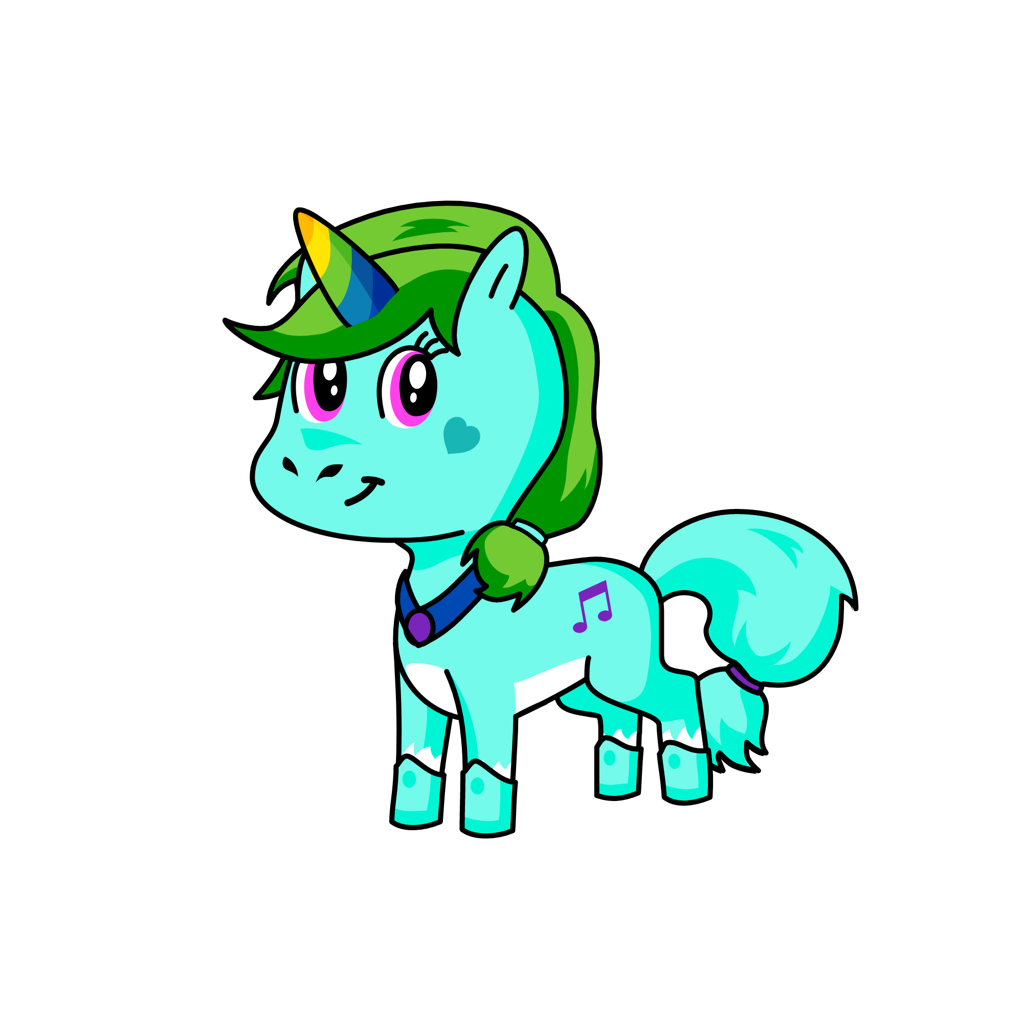 1234, the unicorn