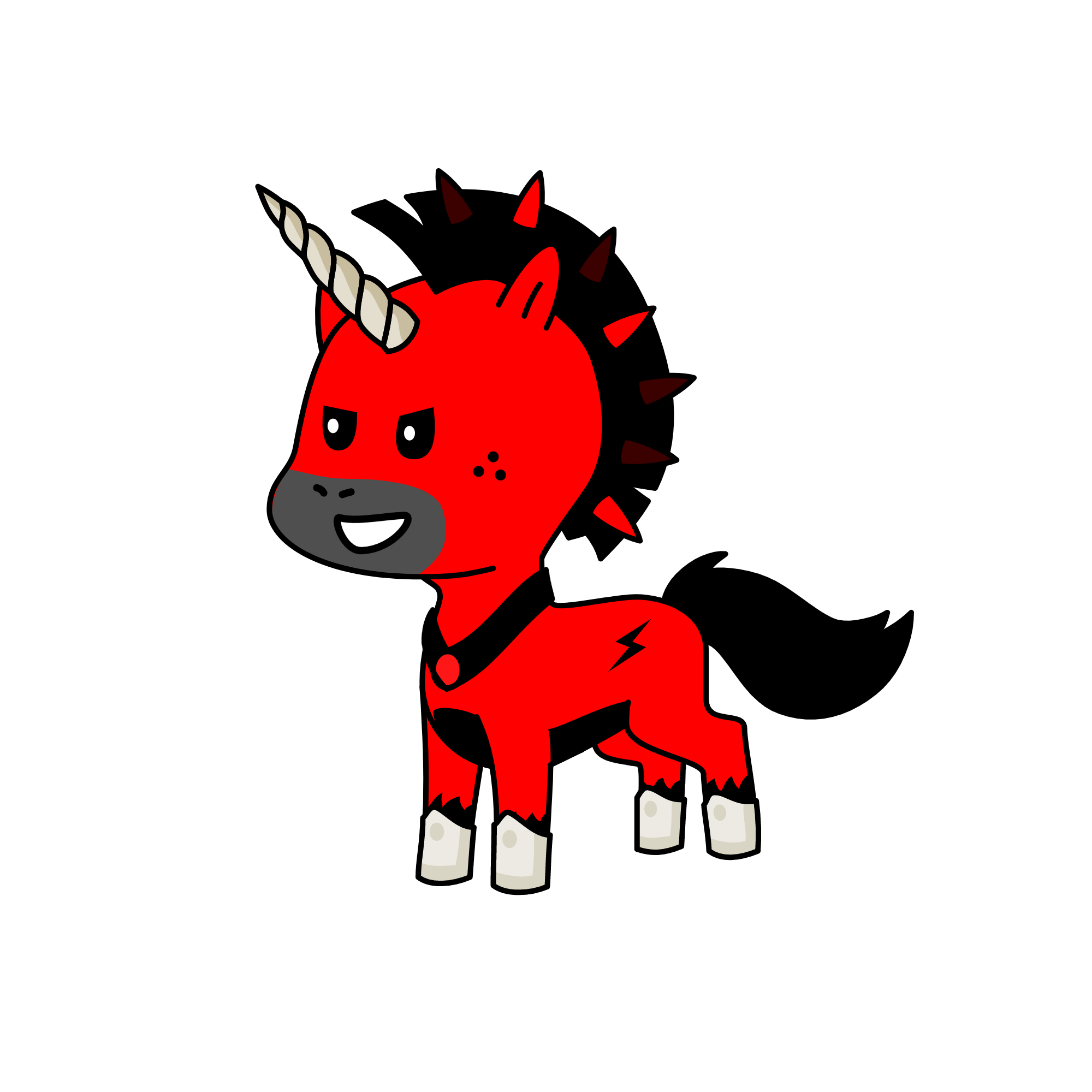 evelcorn, the unicorn
