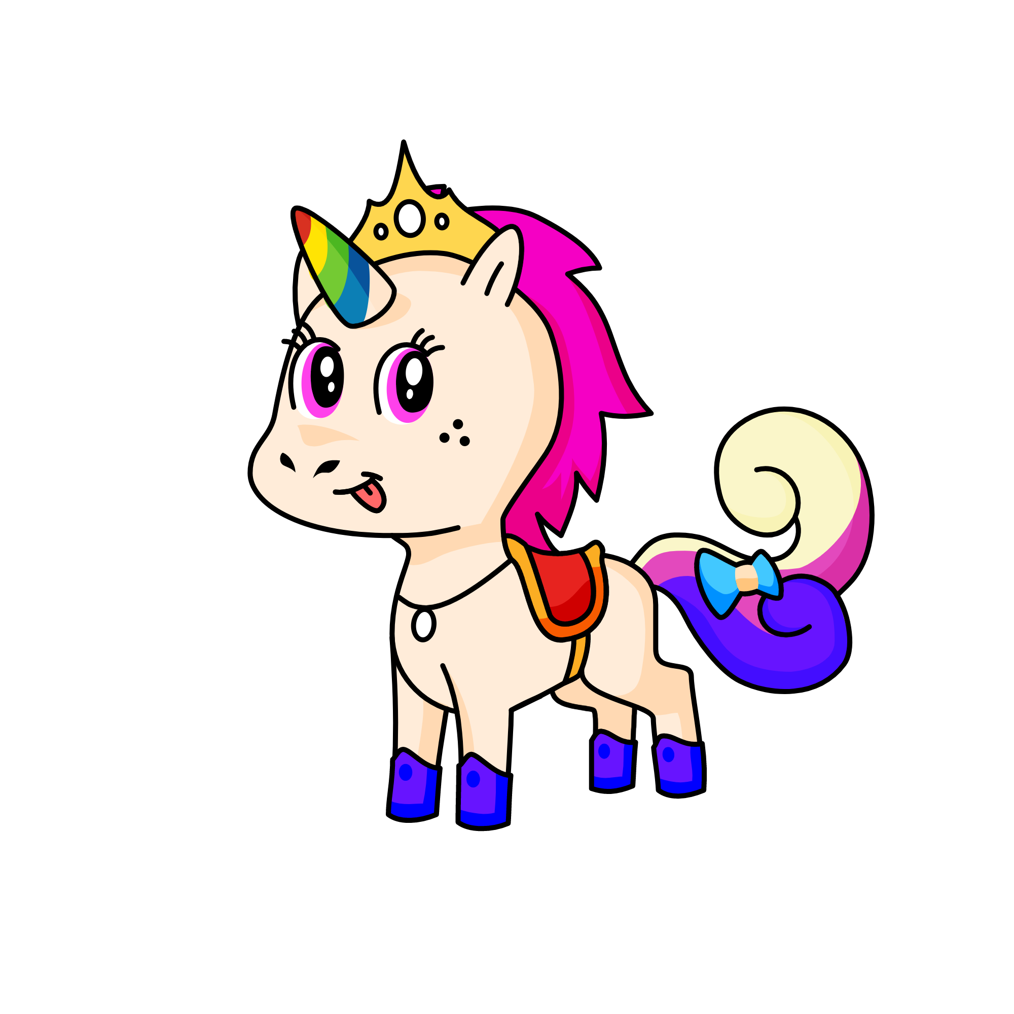 bella, the unicorn