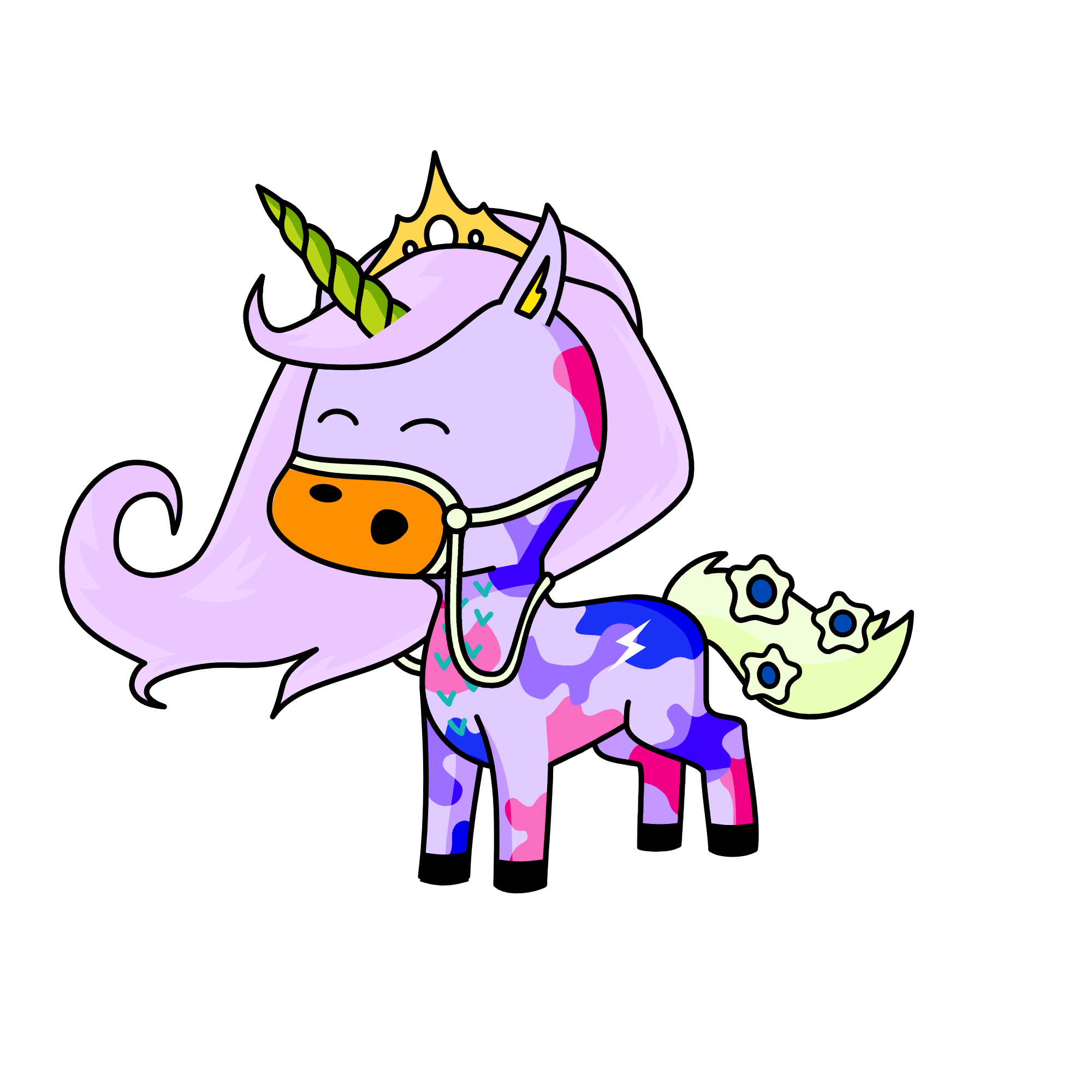 ty diy, the unicorn