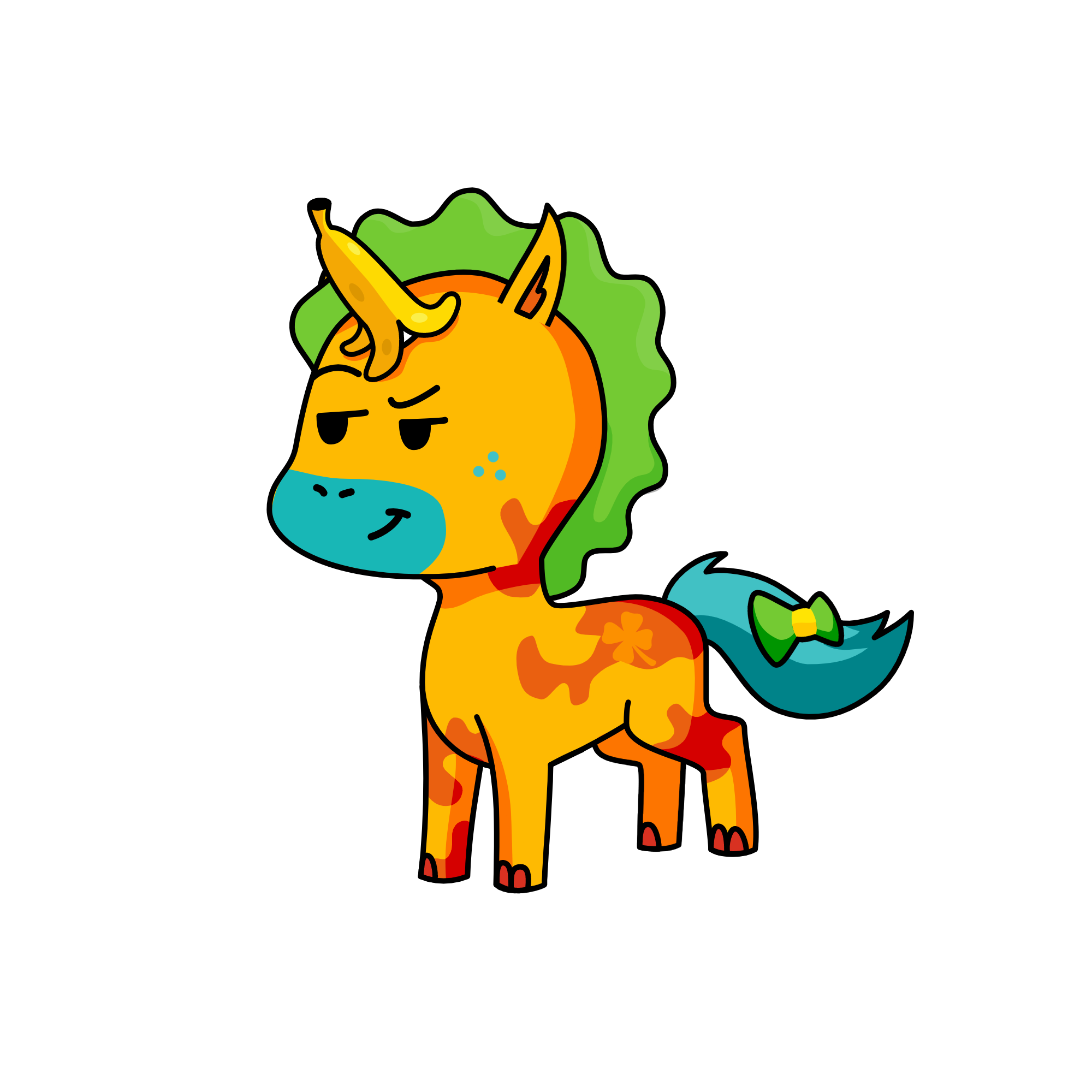 GORGINA, the unicorn