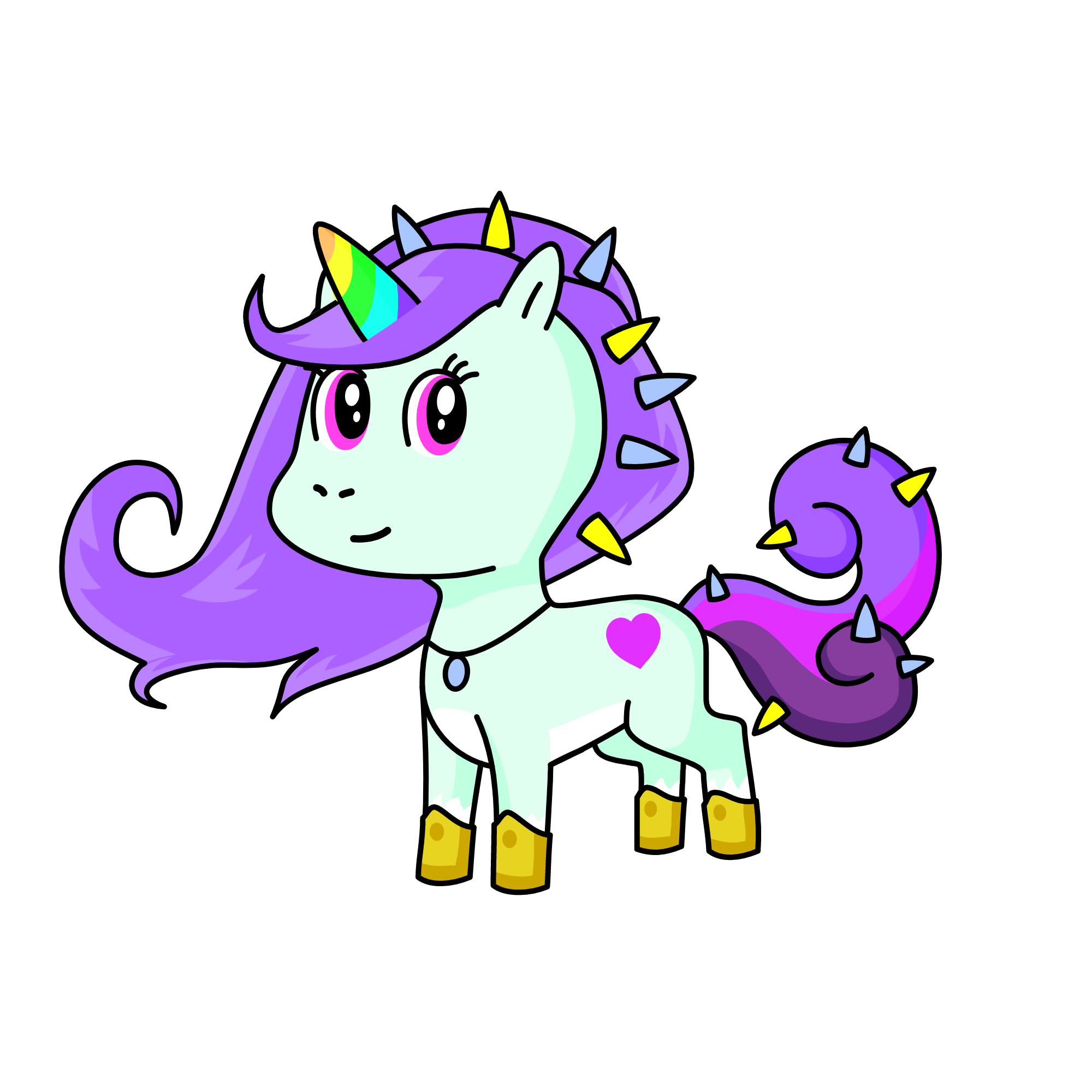 Uni Model, the unicorn