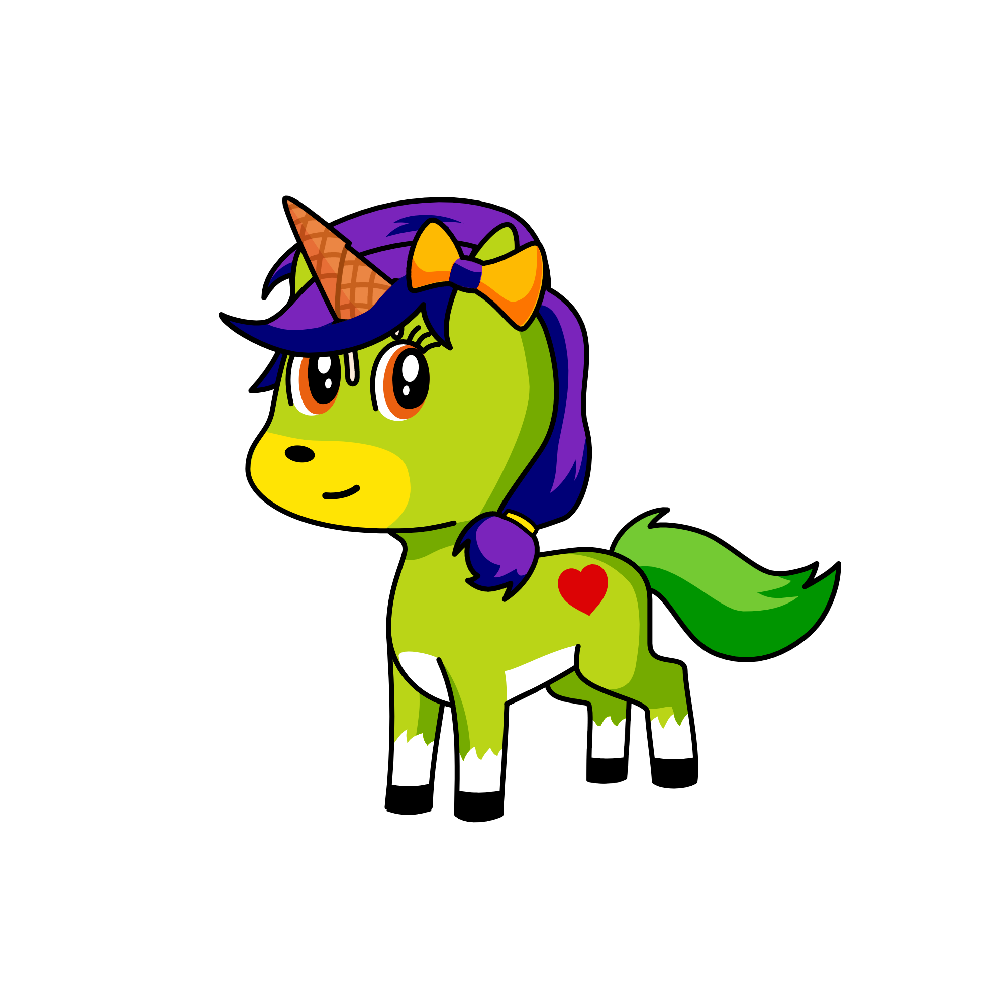 o, the unicorn