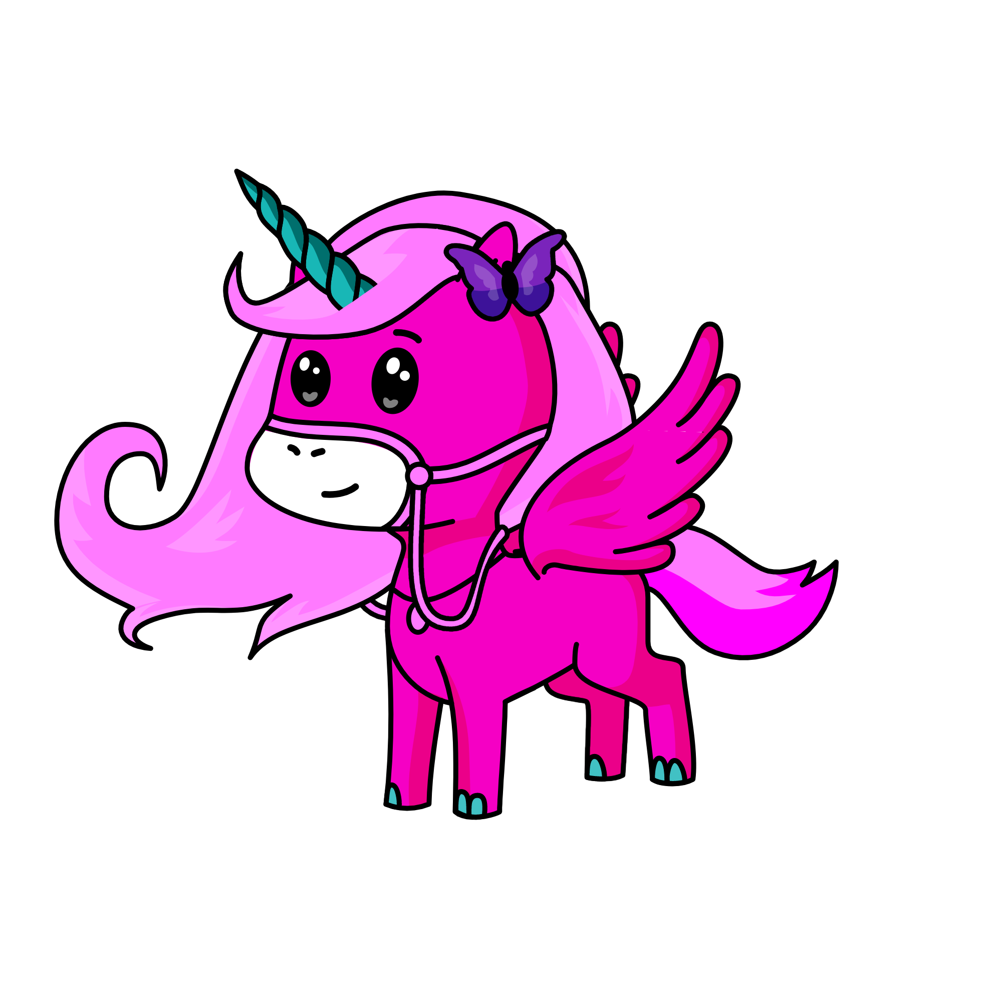 Pinkie Pie, the unicorn