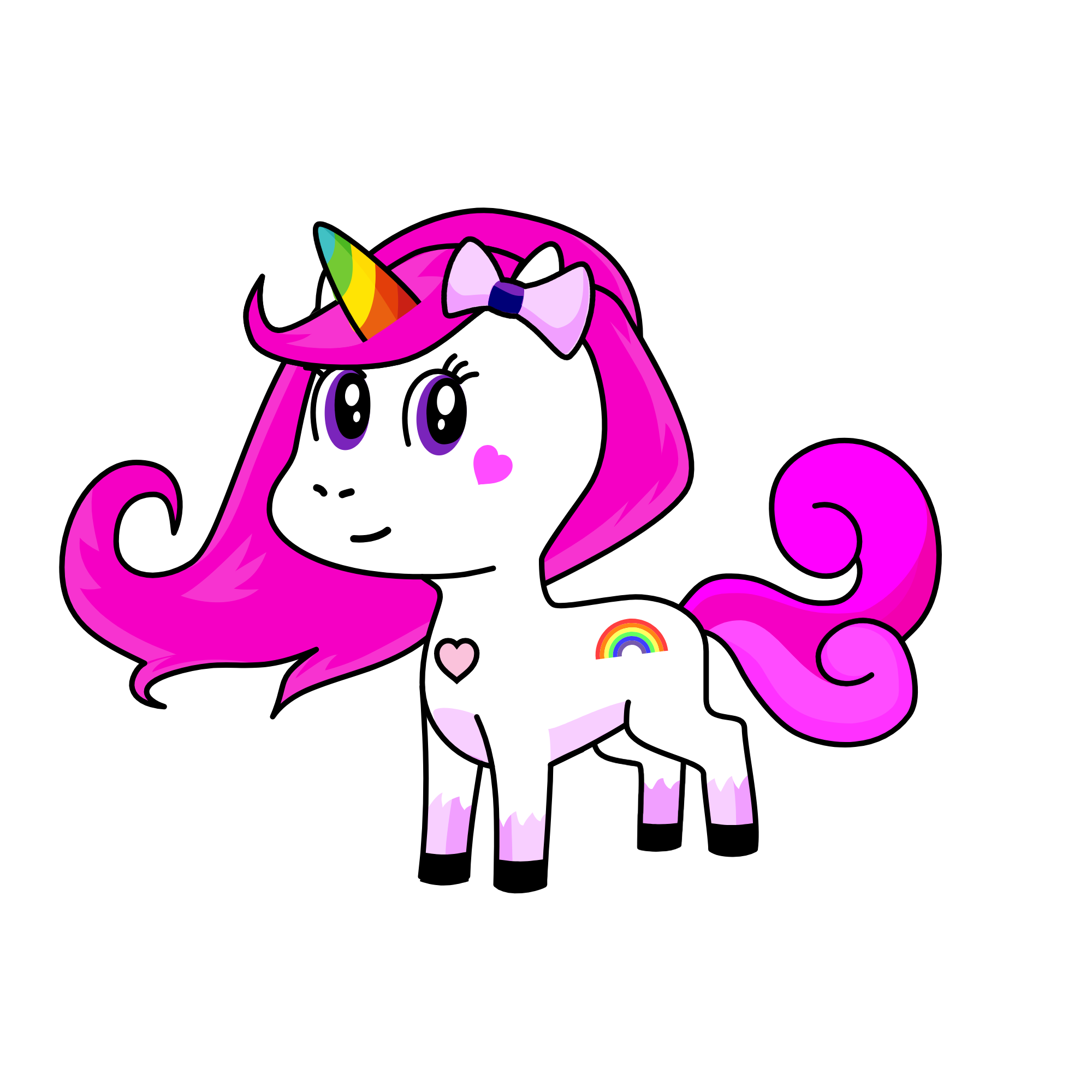 Luciana, the unicorn