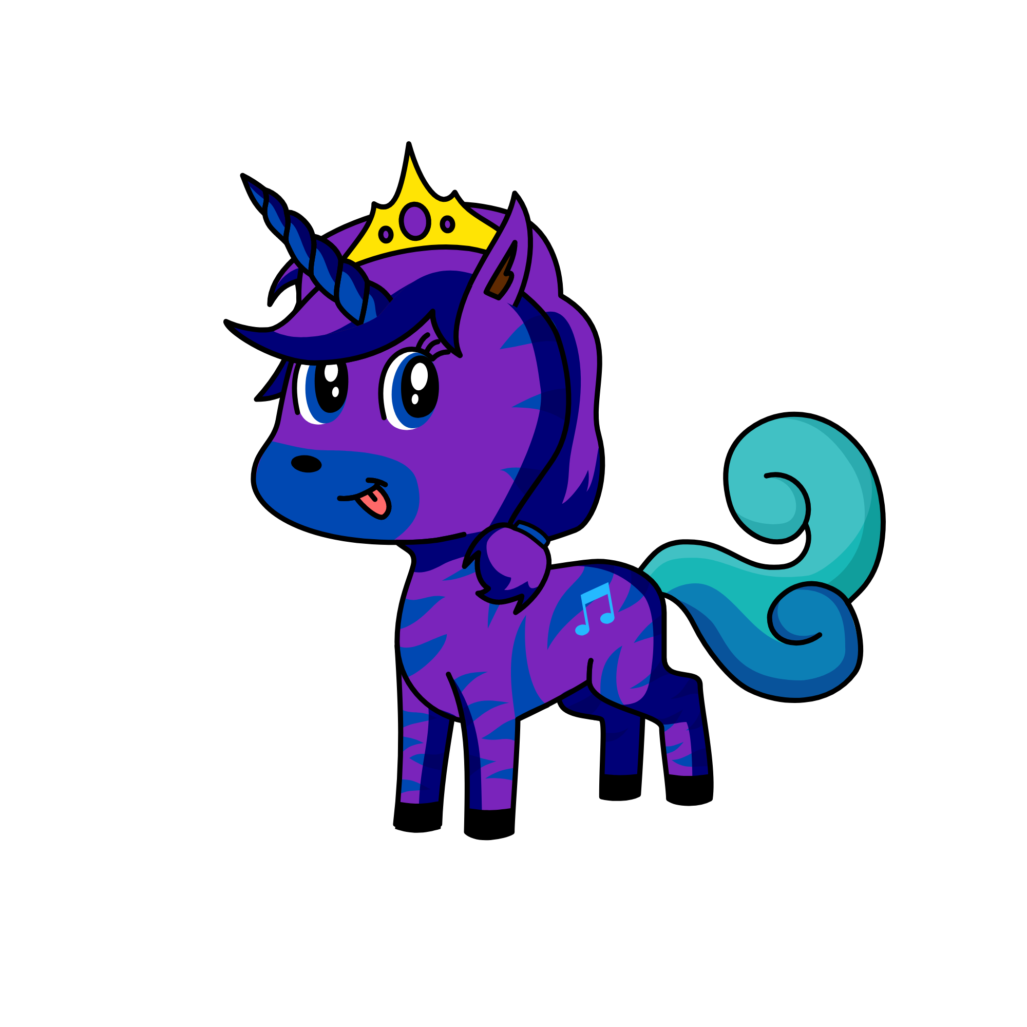 Malu, the unicorn