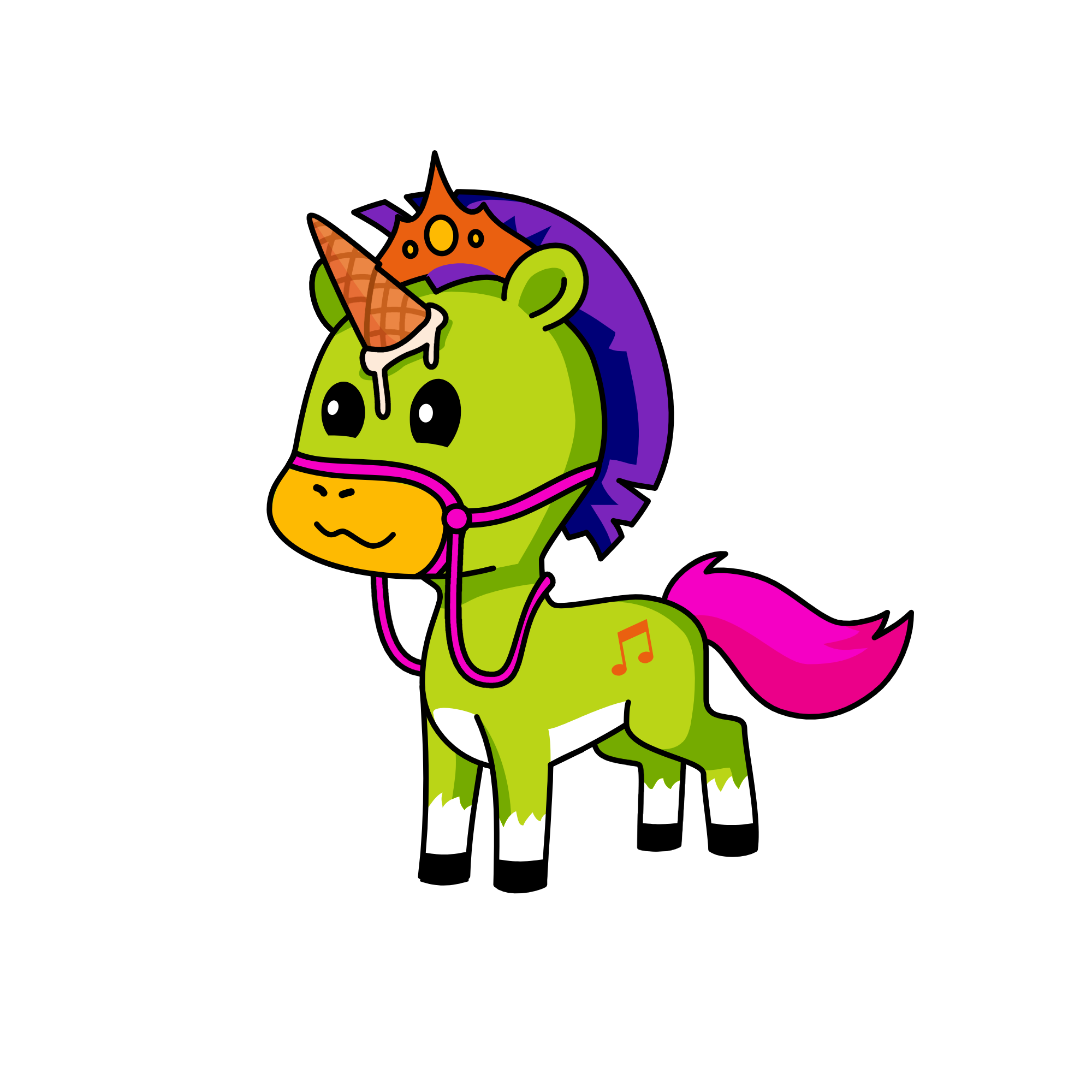 uy76fg7, the unicorn