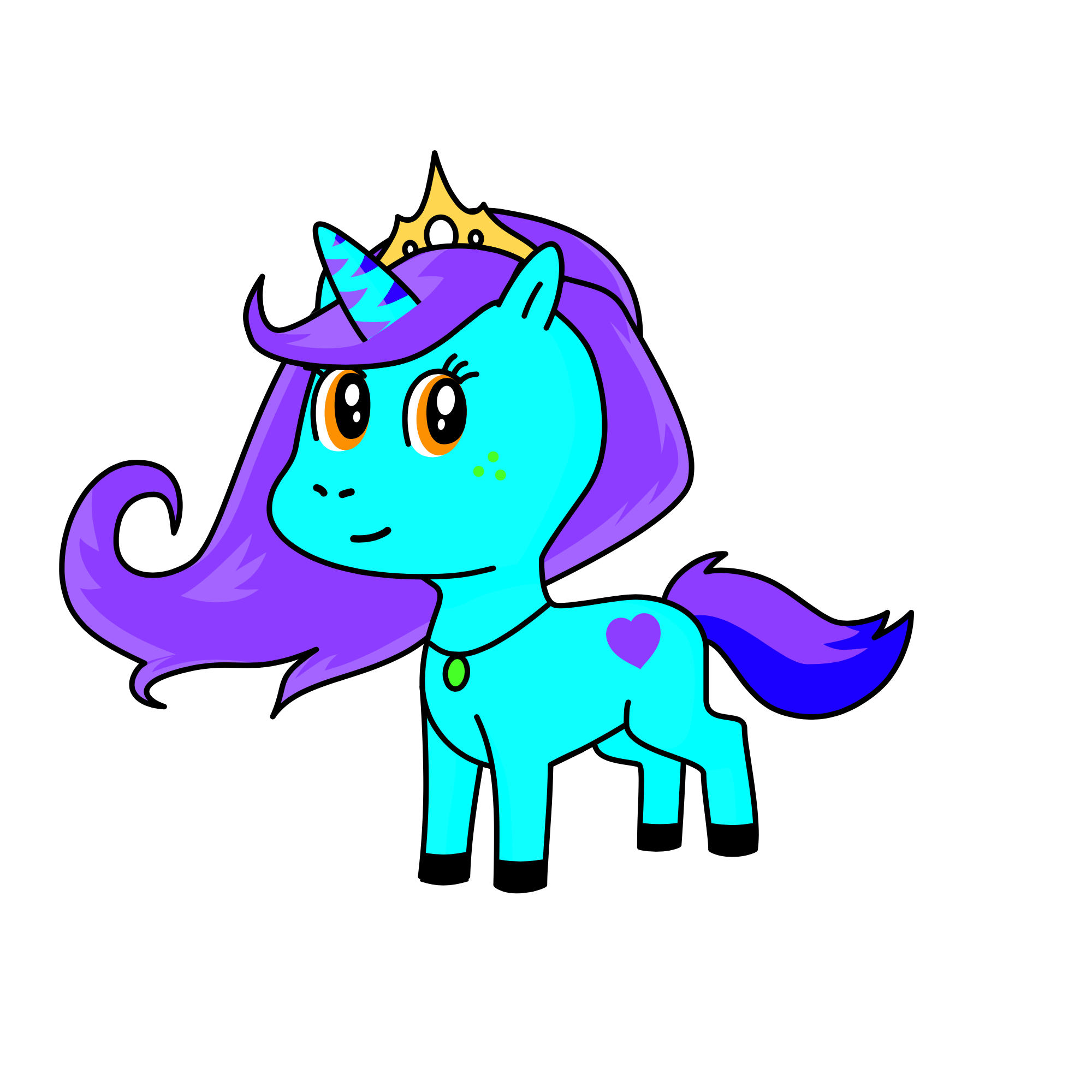 Mermaid, the unicorn