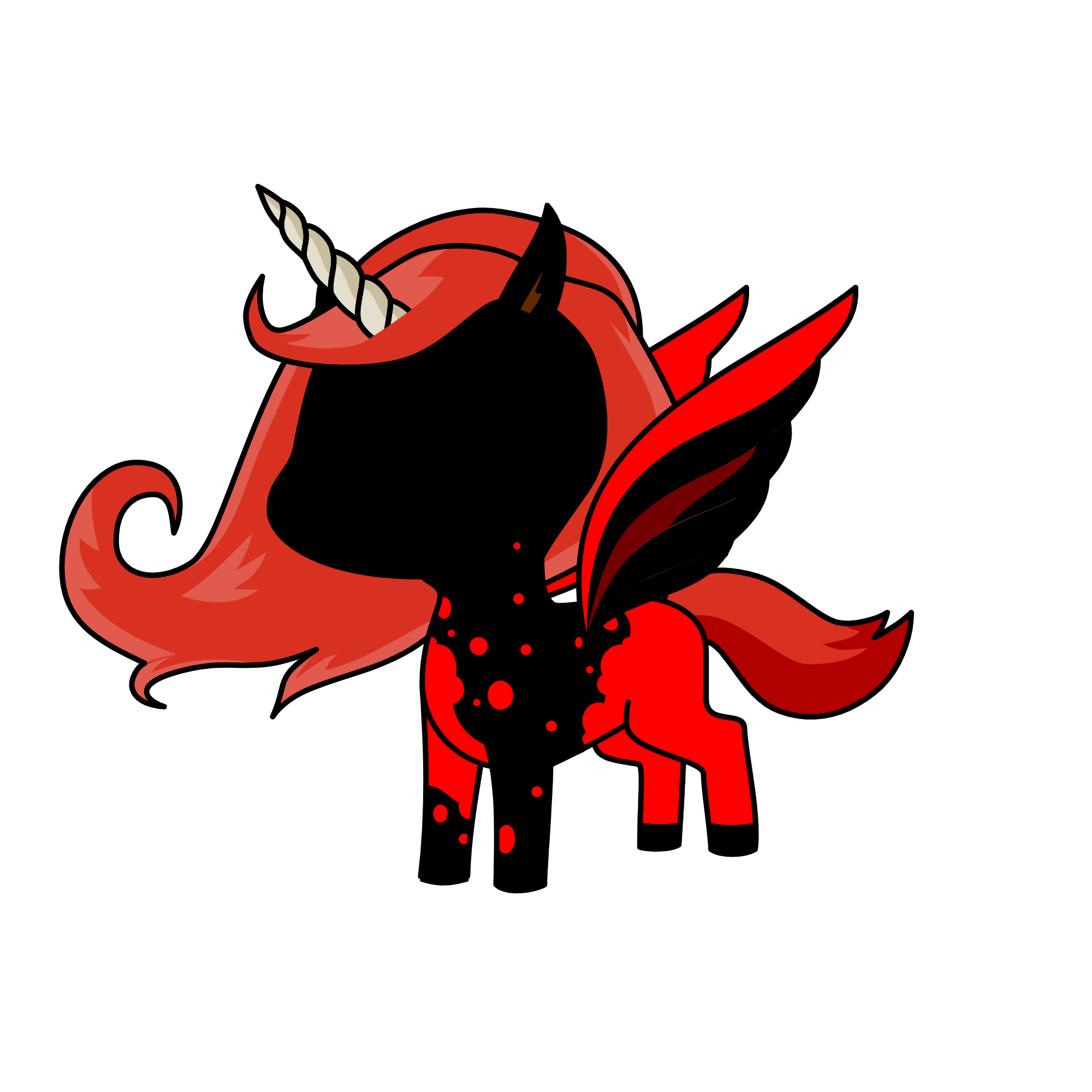 dark fire, the unicorn