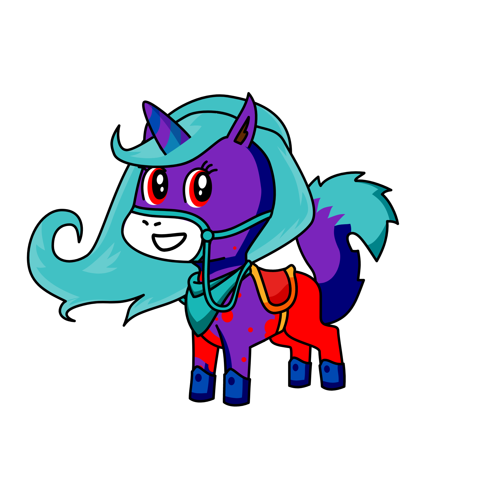 Lila, the unicorn