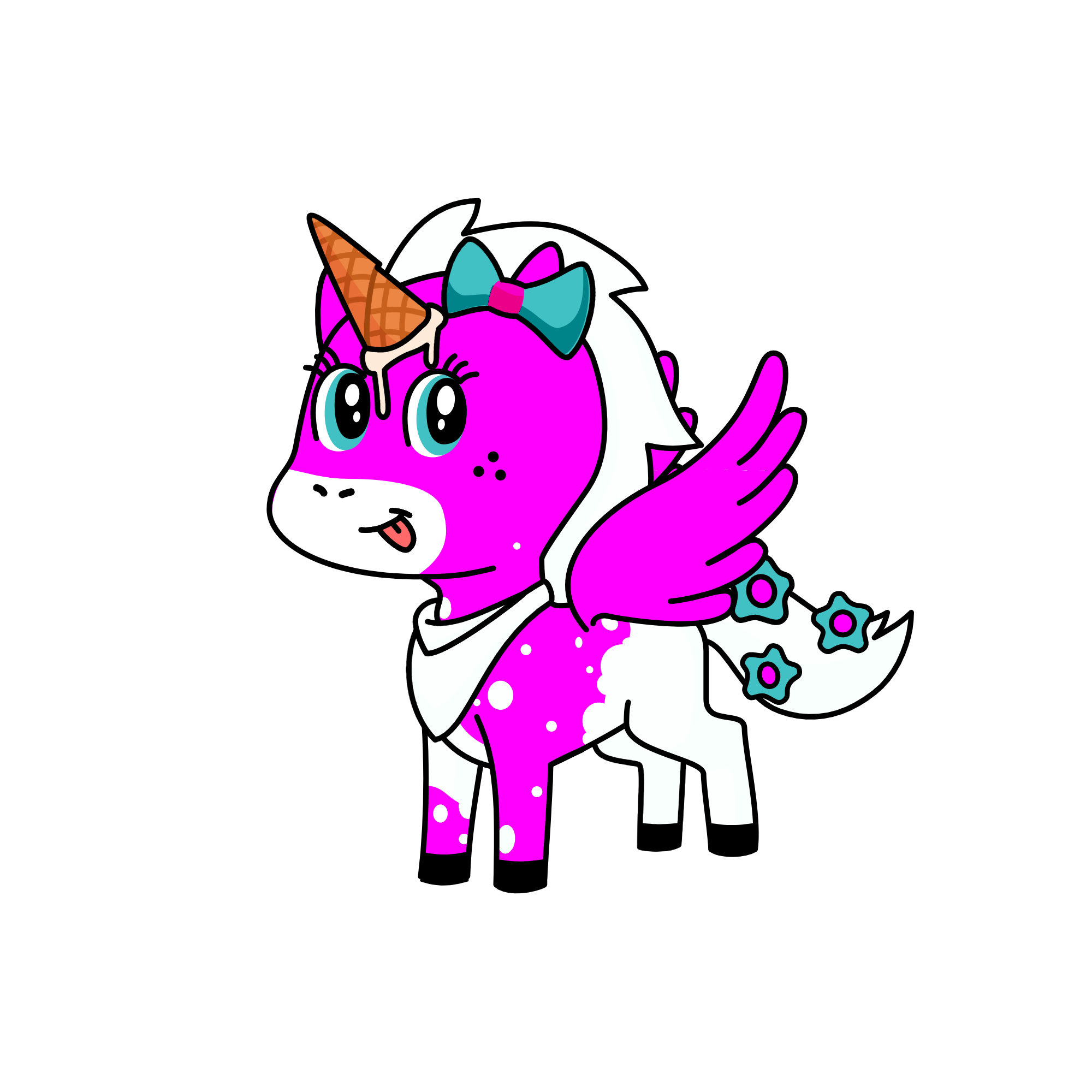 ice cream, the unicorn