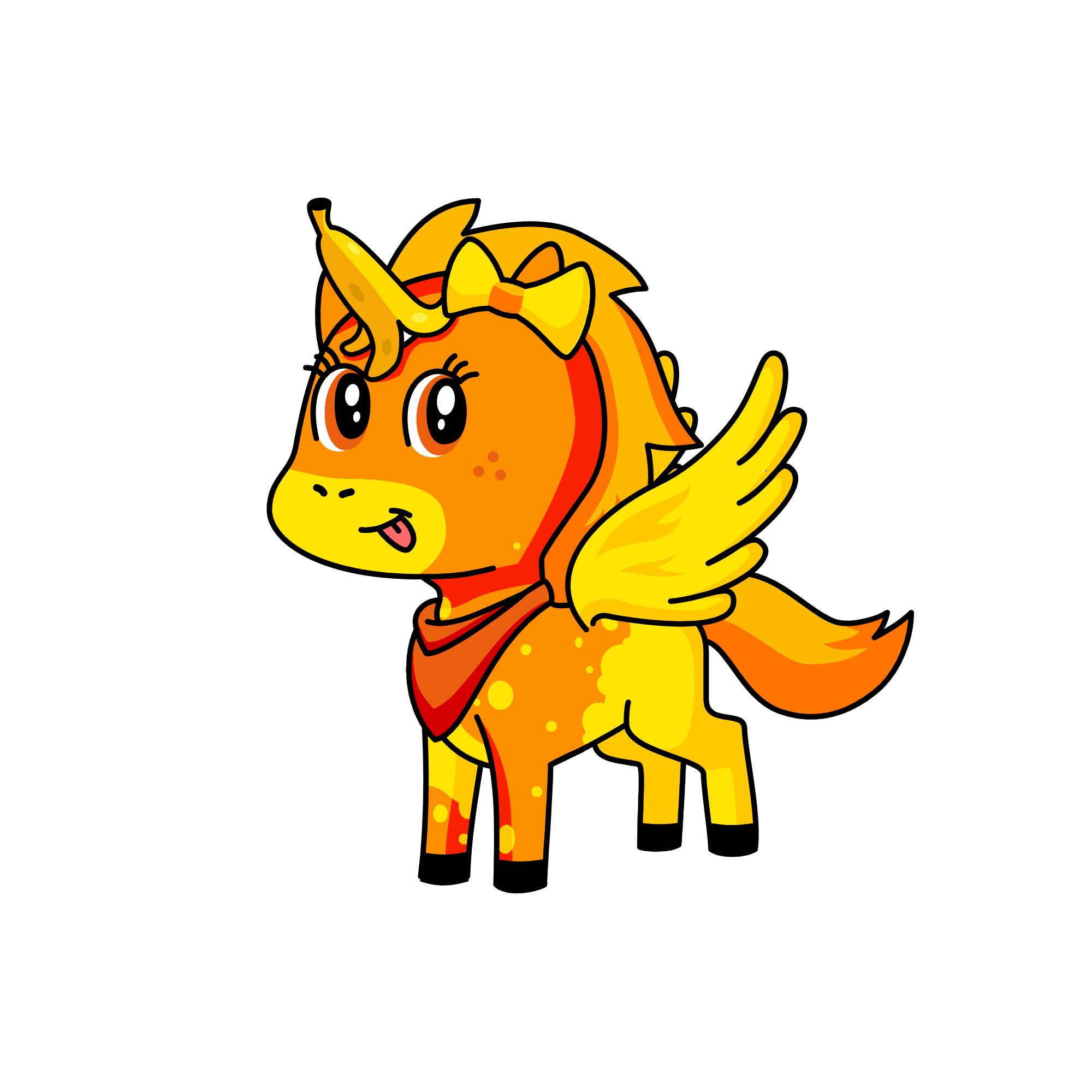Banana, the unicorn