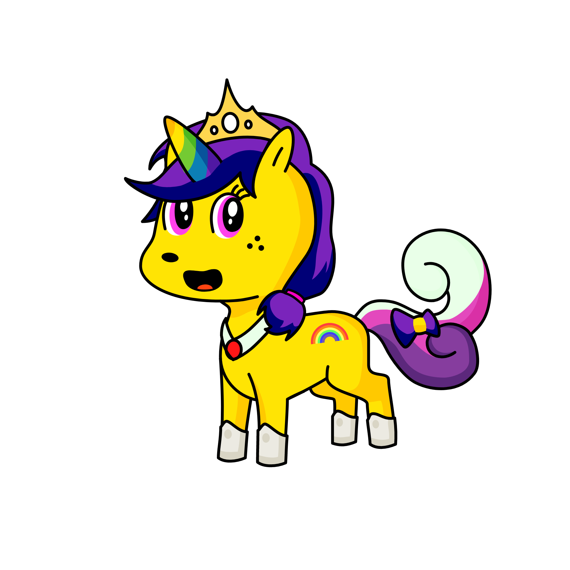 Las Ratitas Pandilleras, the unicorn