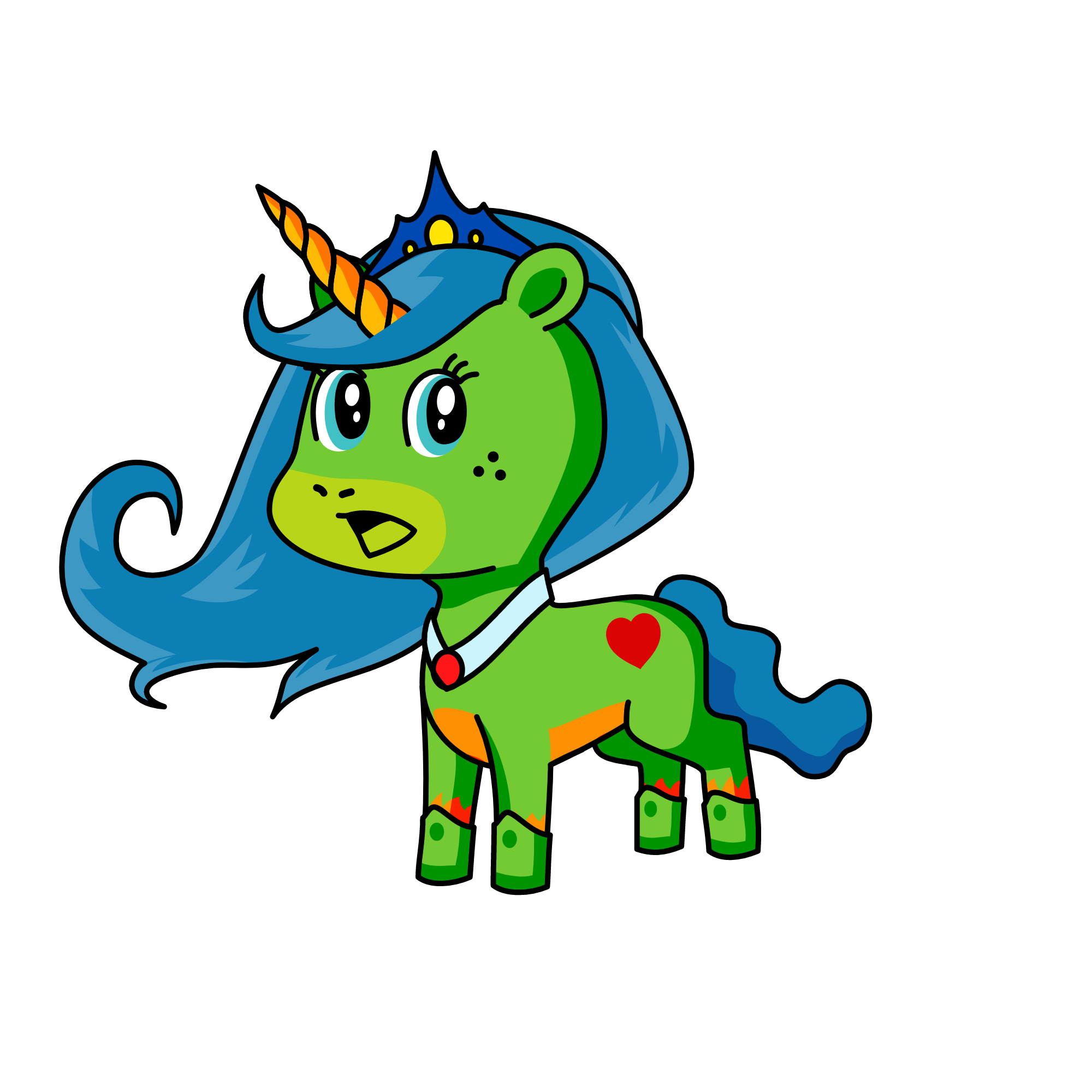PAOLA 3A, the unicorn