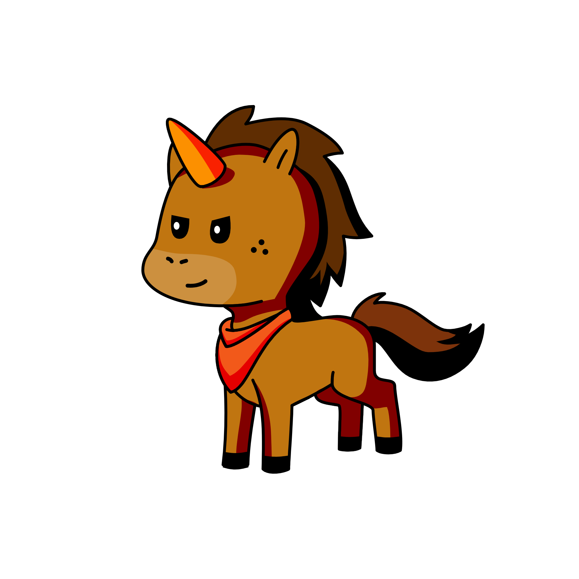 Jugeton, the unicorn