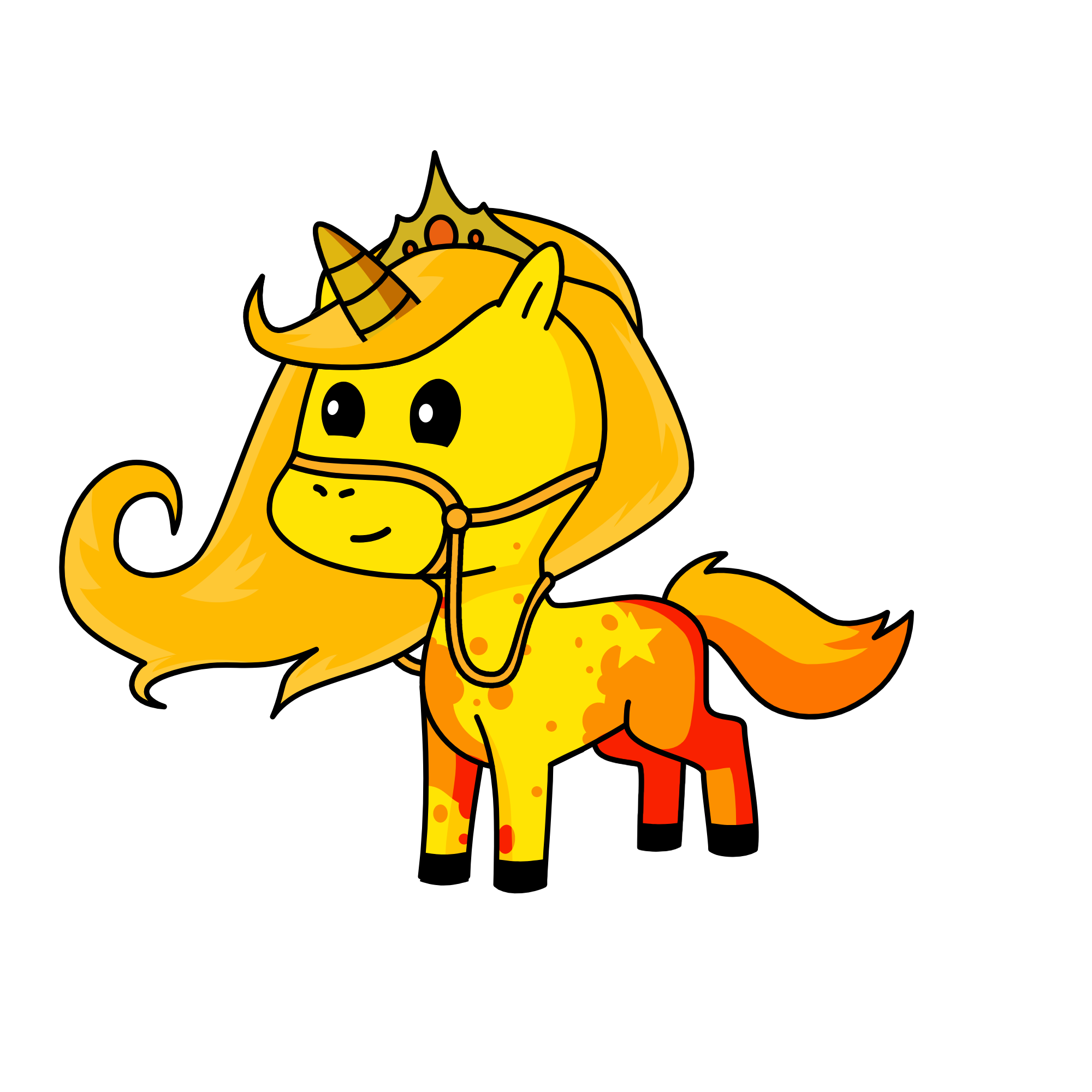 Princess Marigold of the Sun, the unicorn