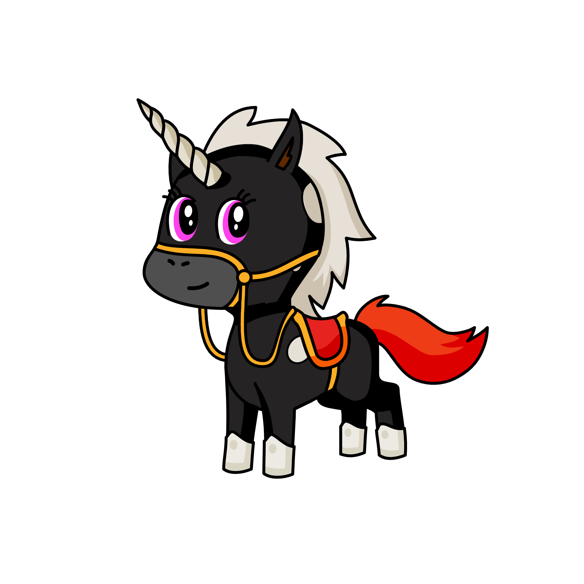 Locturna, the unicorn