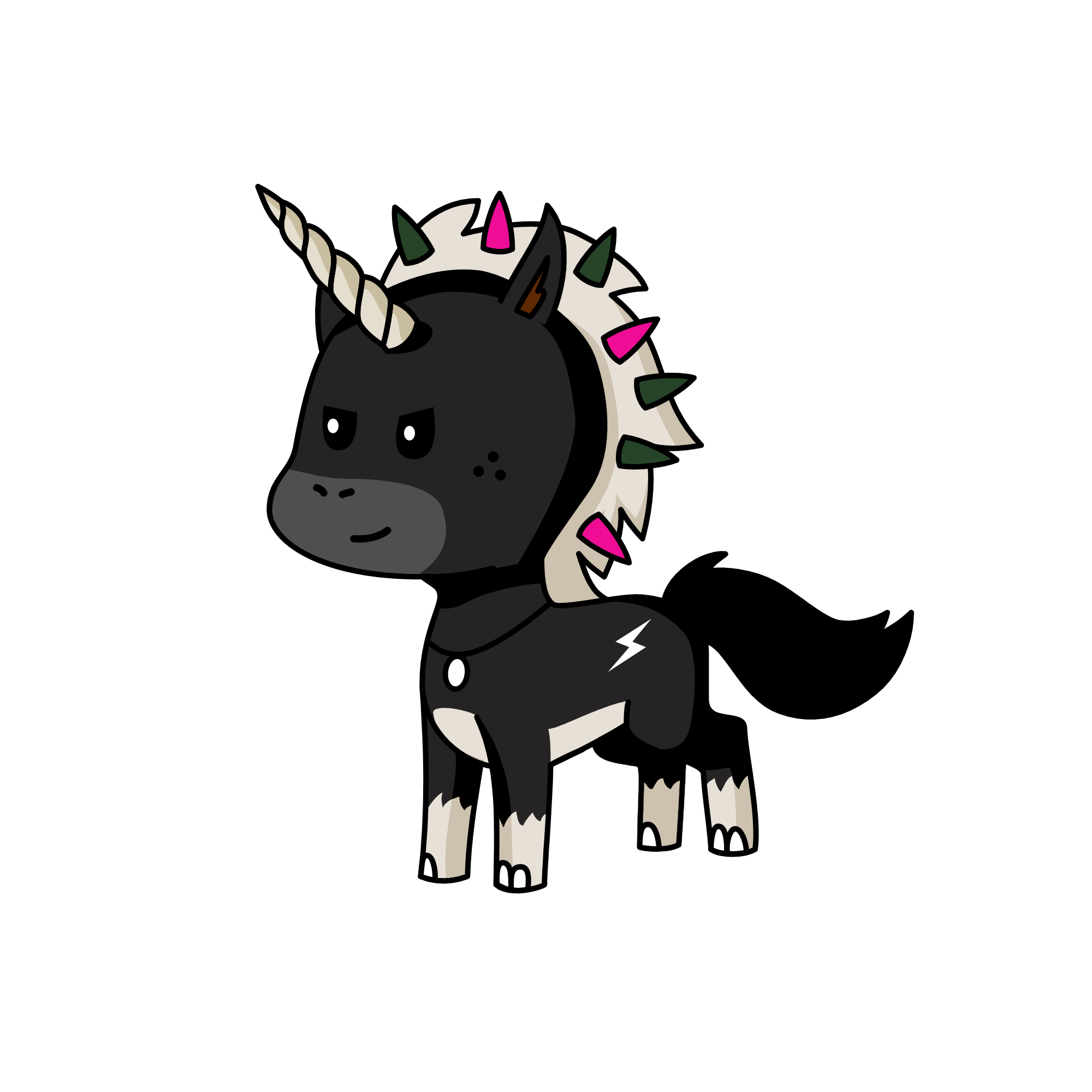the queen of the night, the unicorn