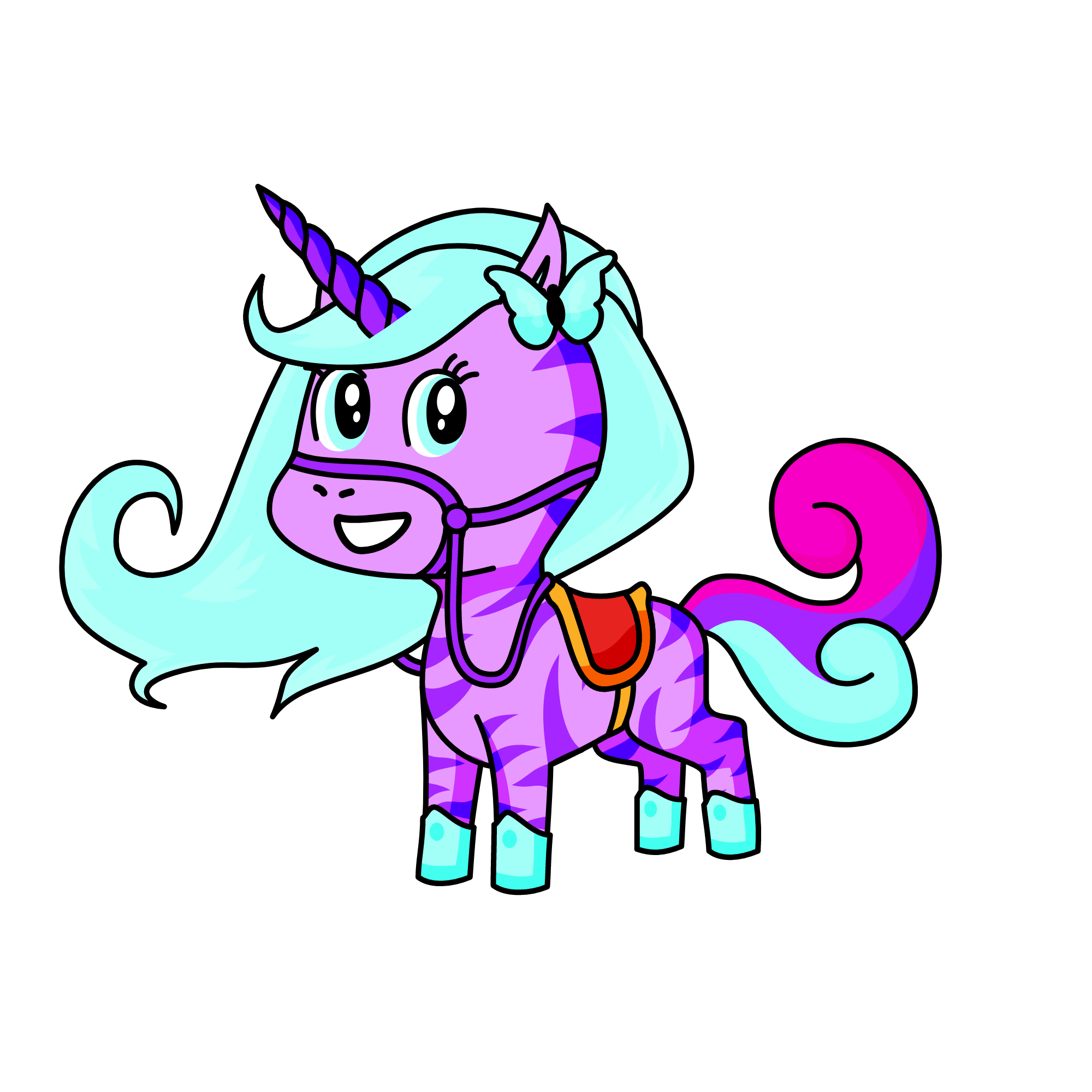 Angel, the unicorn