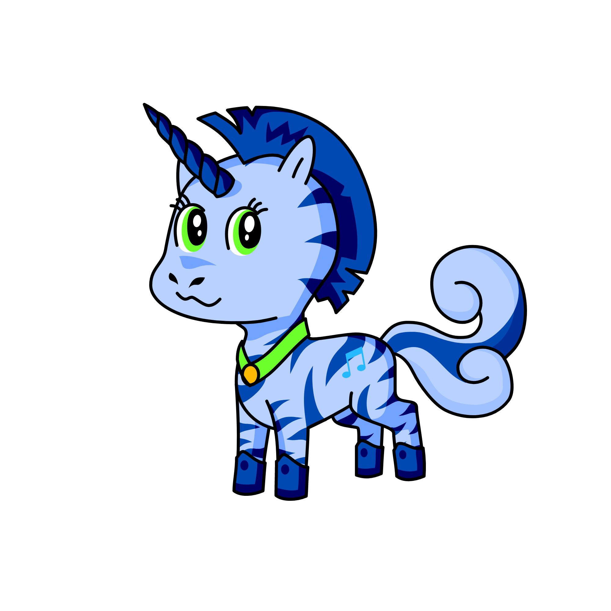 Gelinho, the unicorn