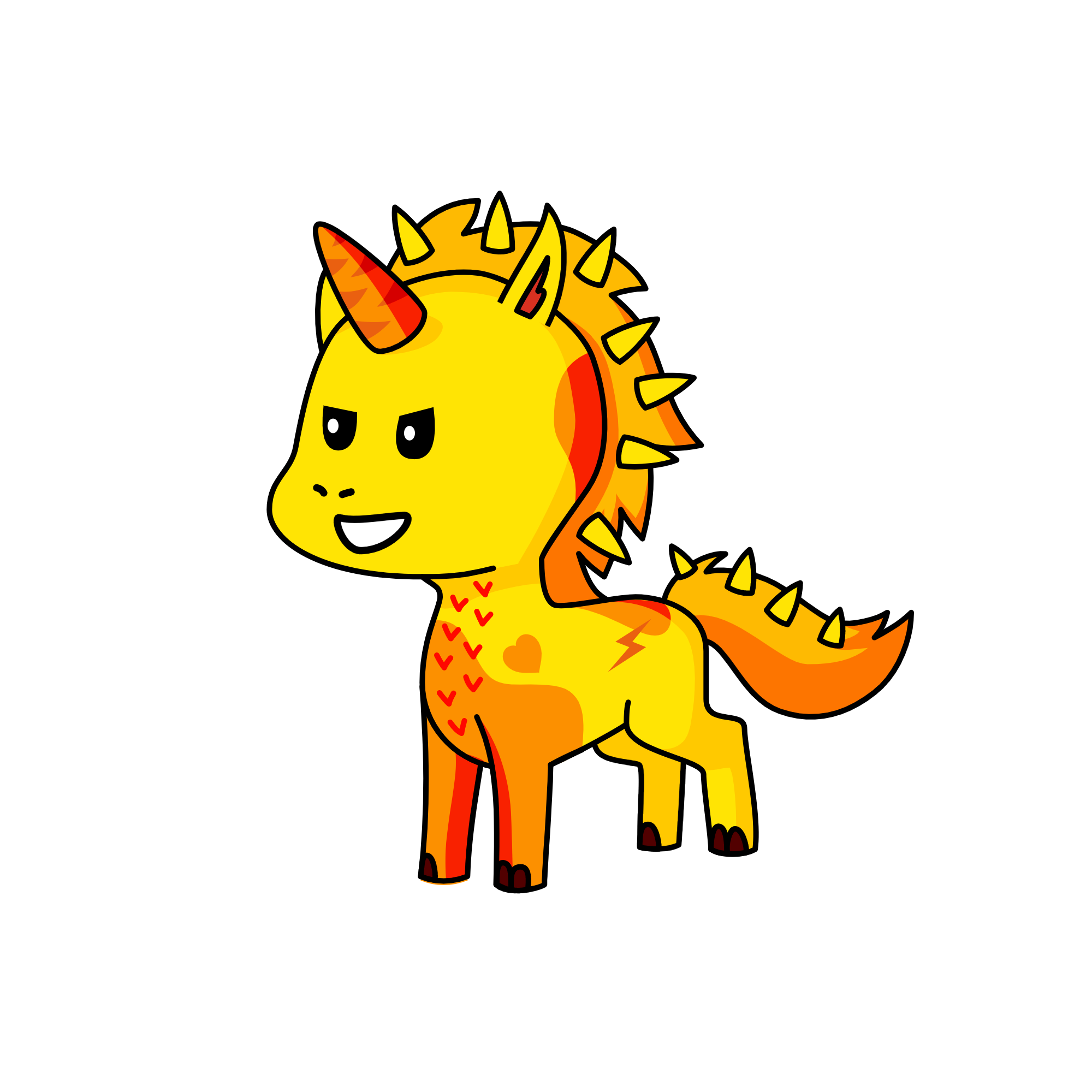 King Ghidorah, the unicorn