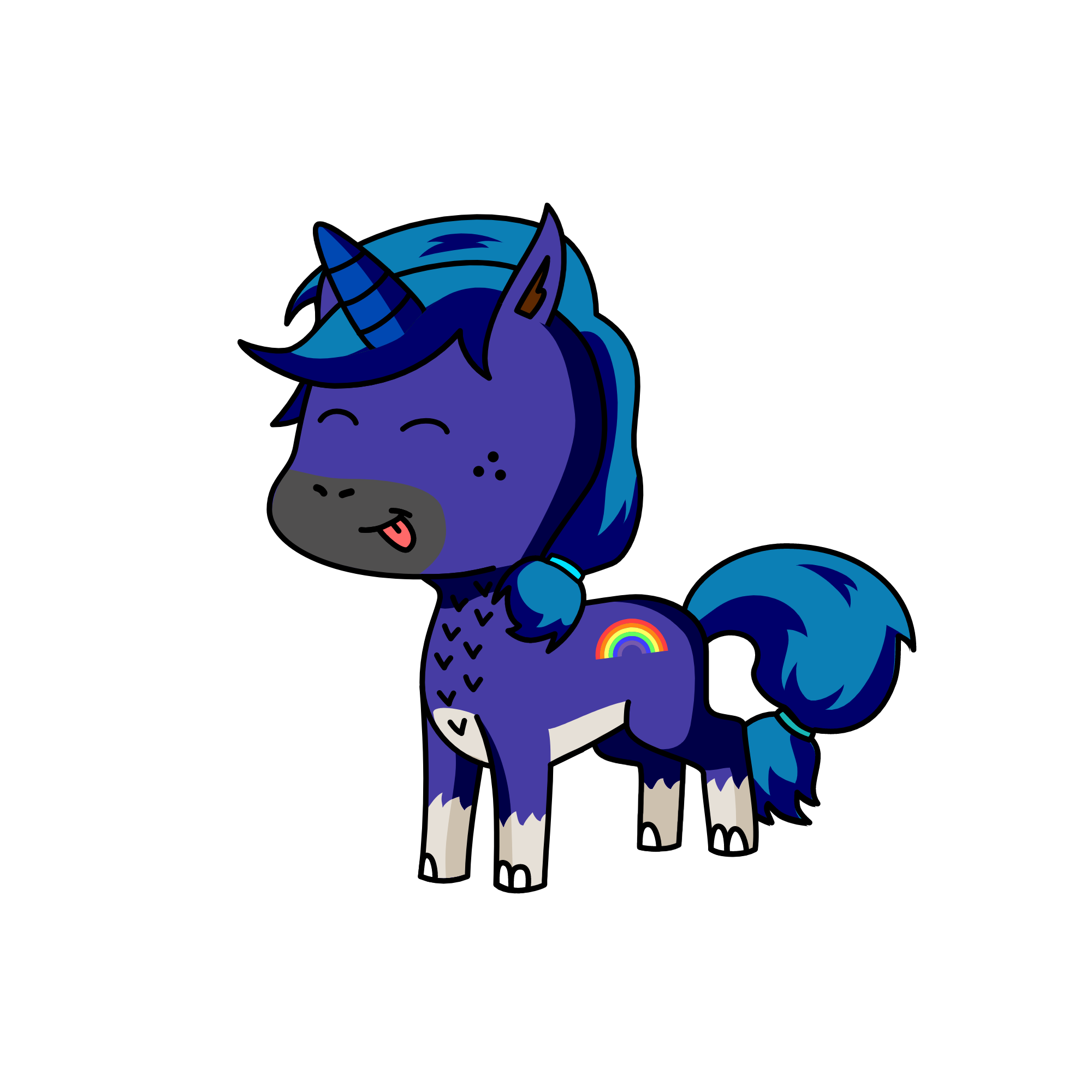 Indi, the unicorn