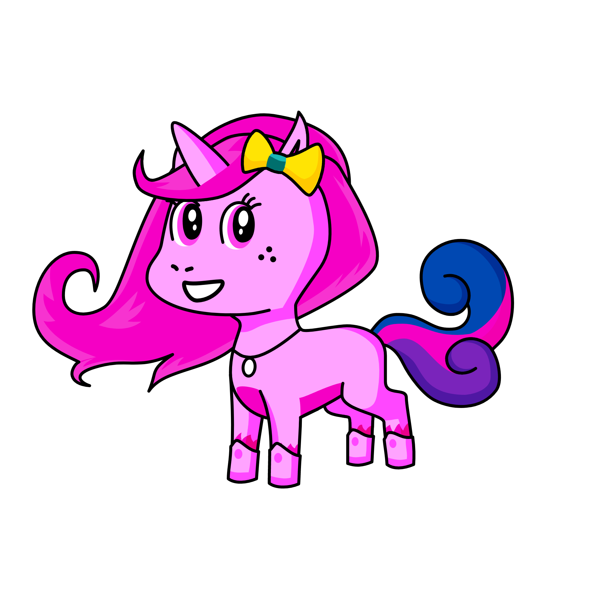 princesinha, the unicorn