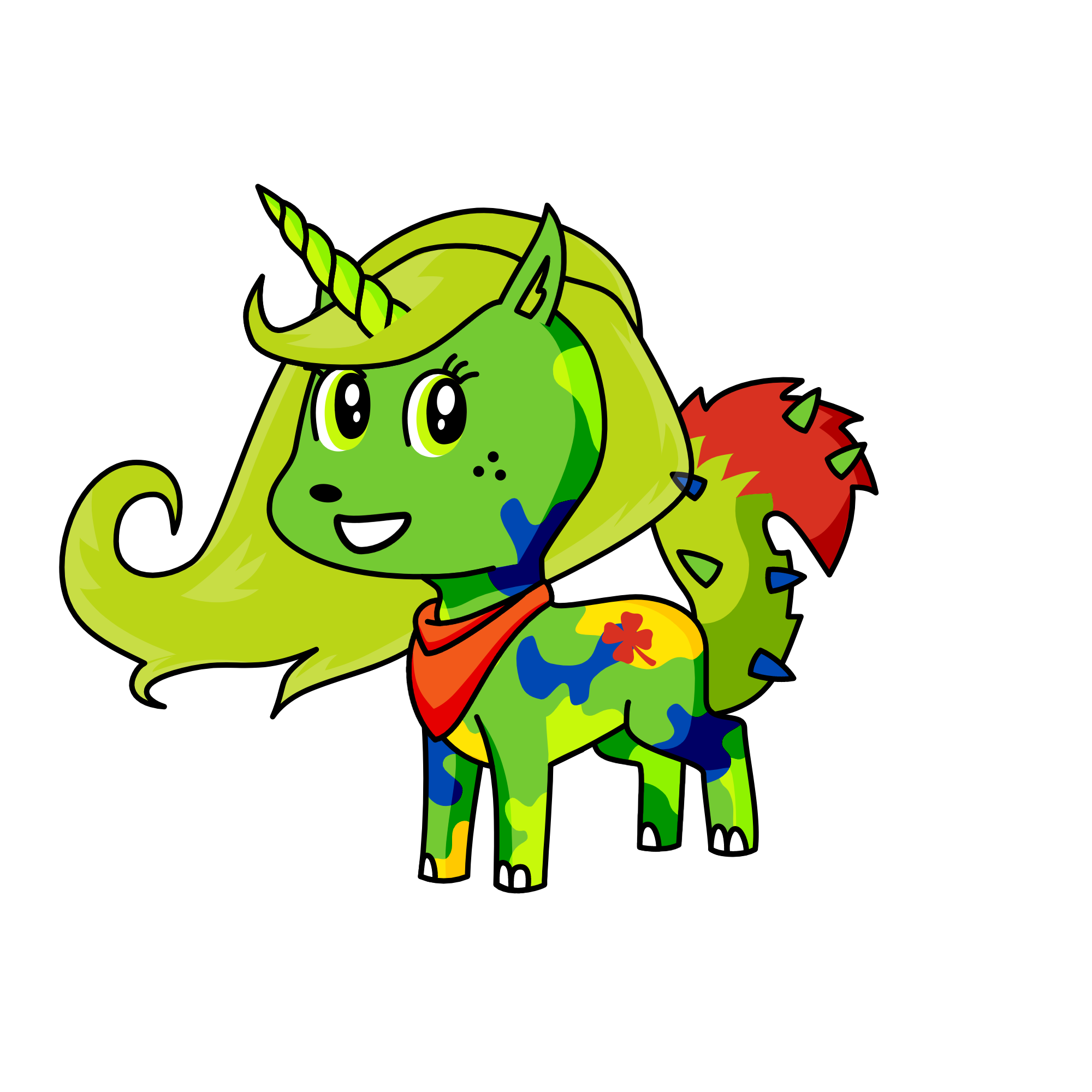 Rose, the unicorn