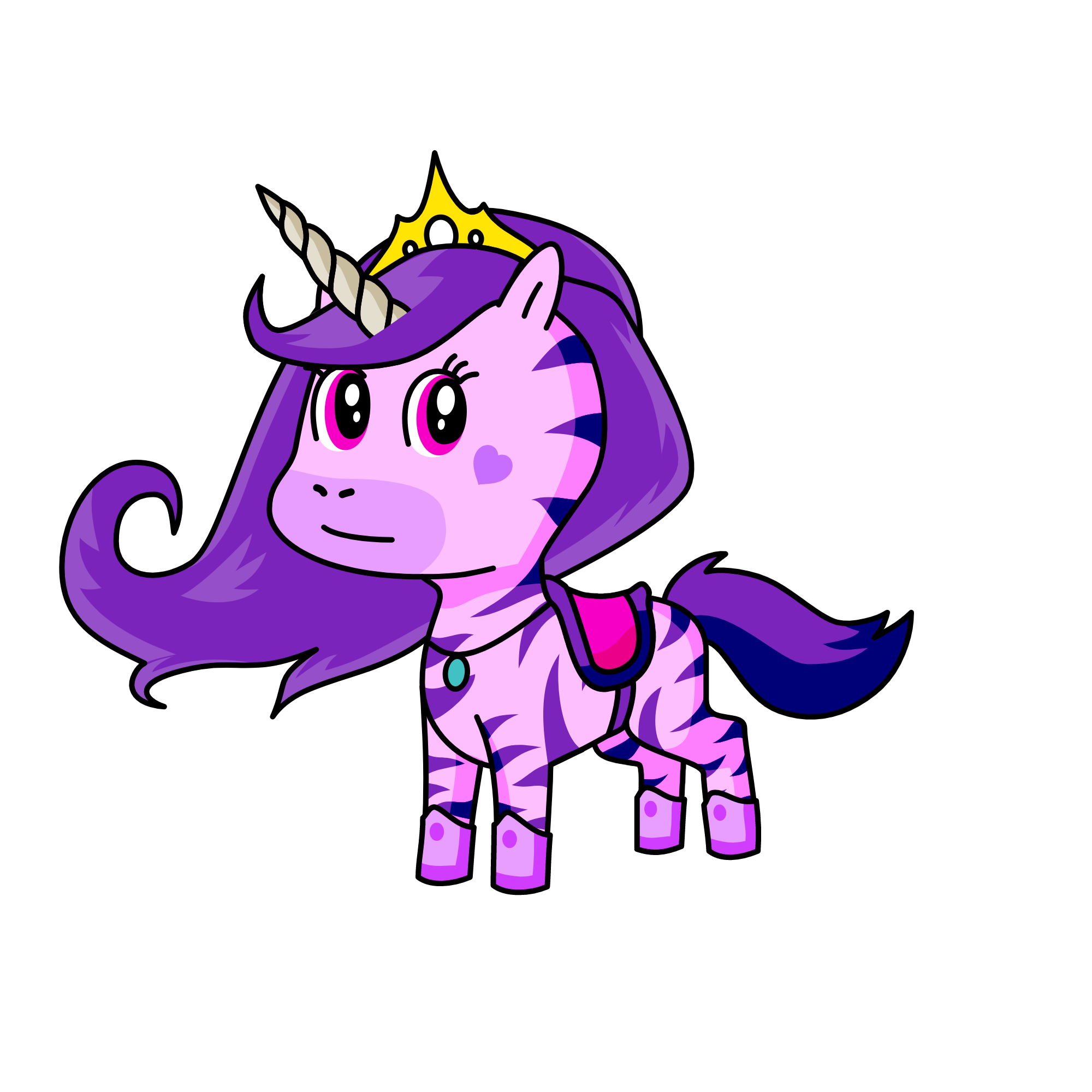 voilet, the unicorn