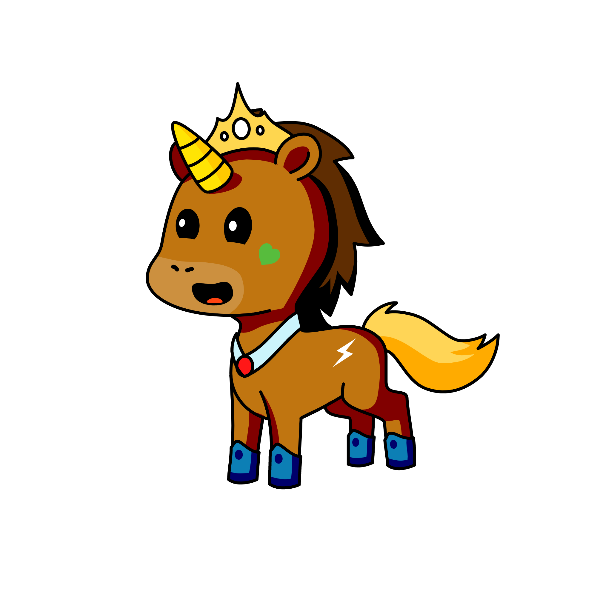 lovely nightshade, the unicorn