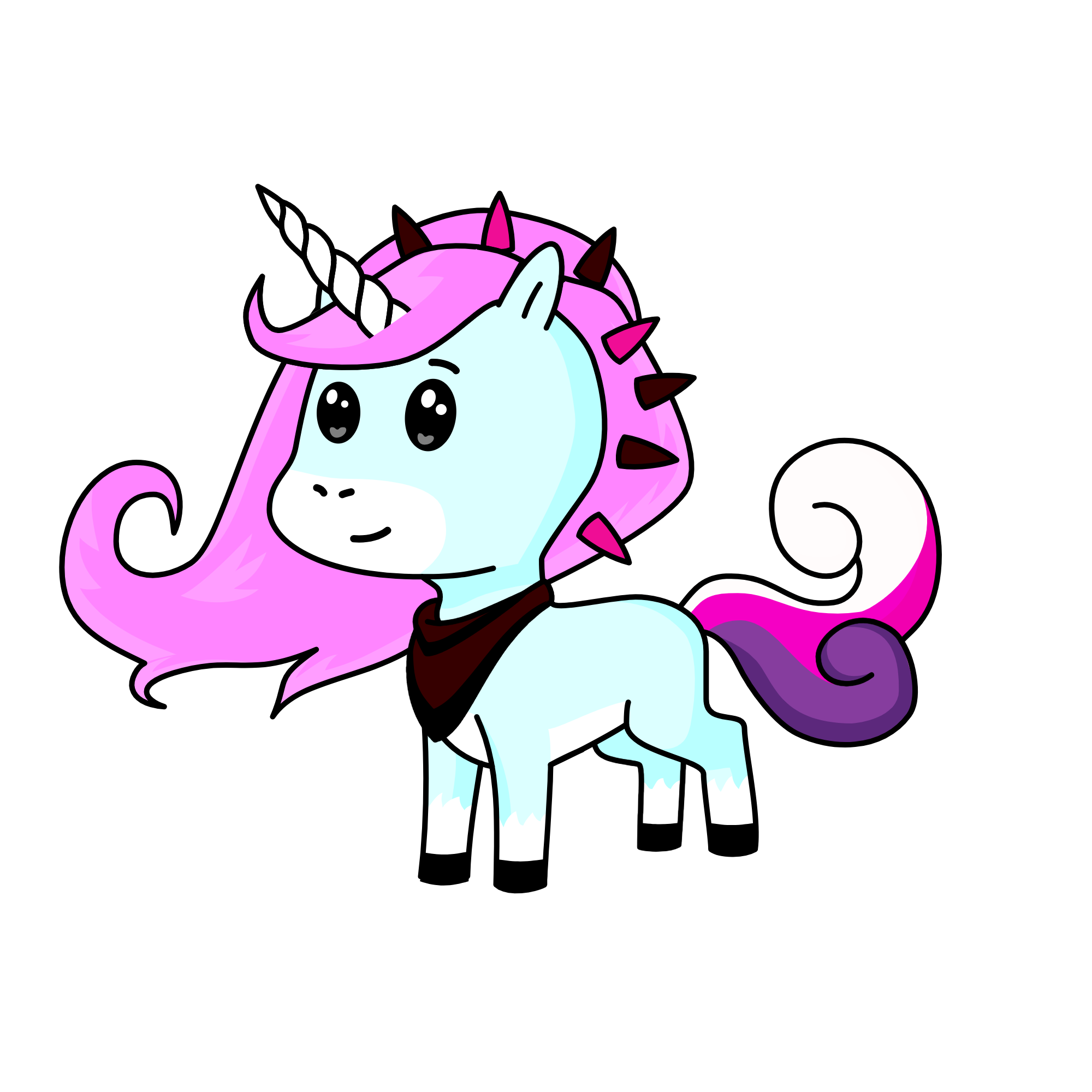 Bosselina, the unicorn