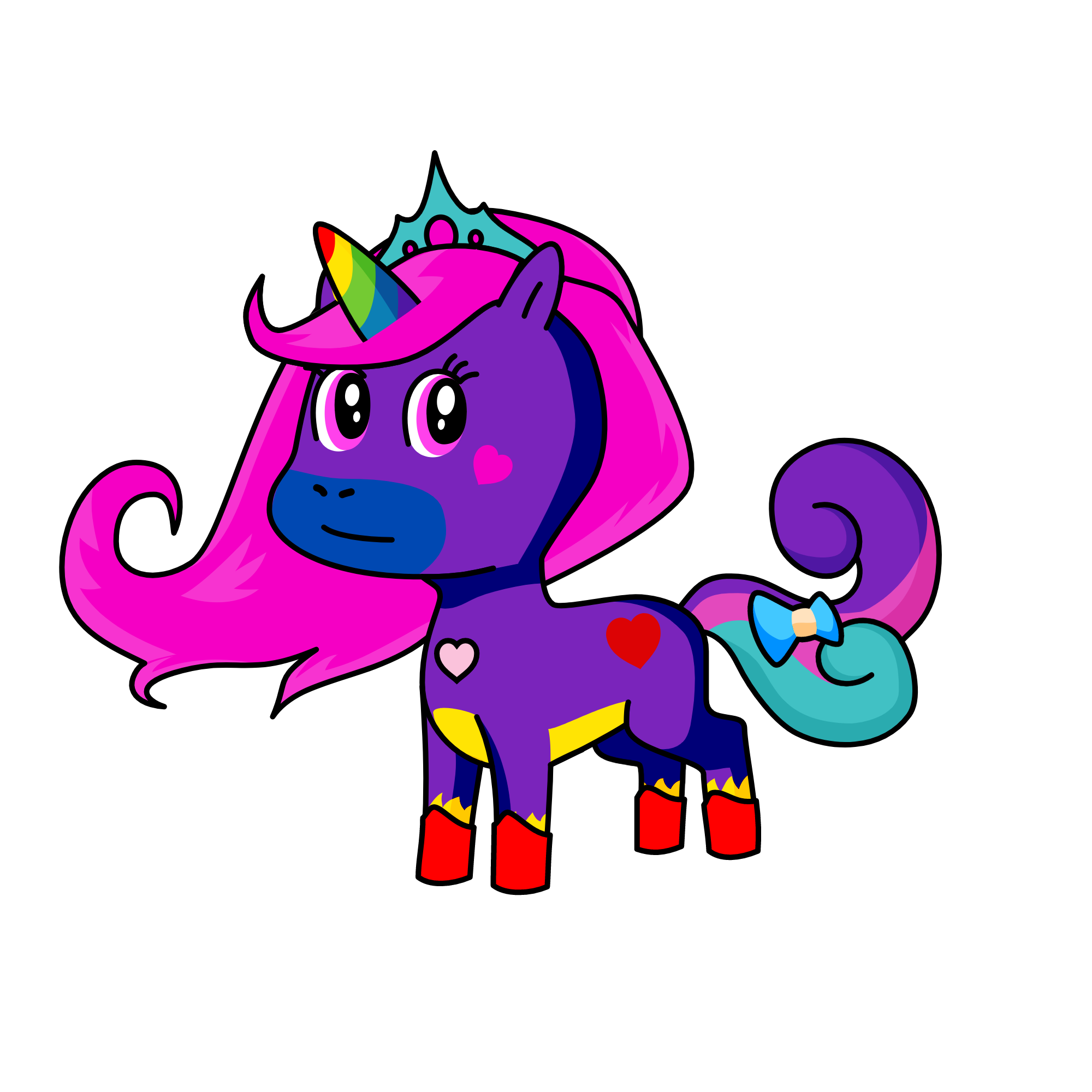 dibertida, the unicorn