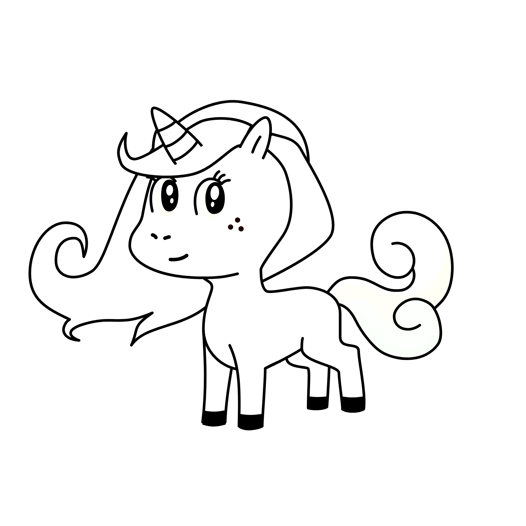candy, the unicorn