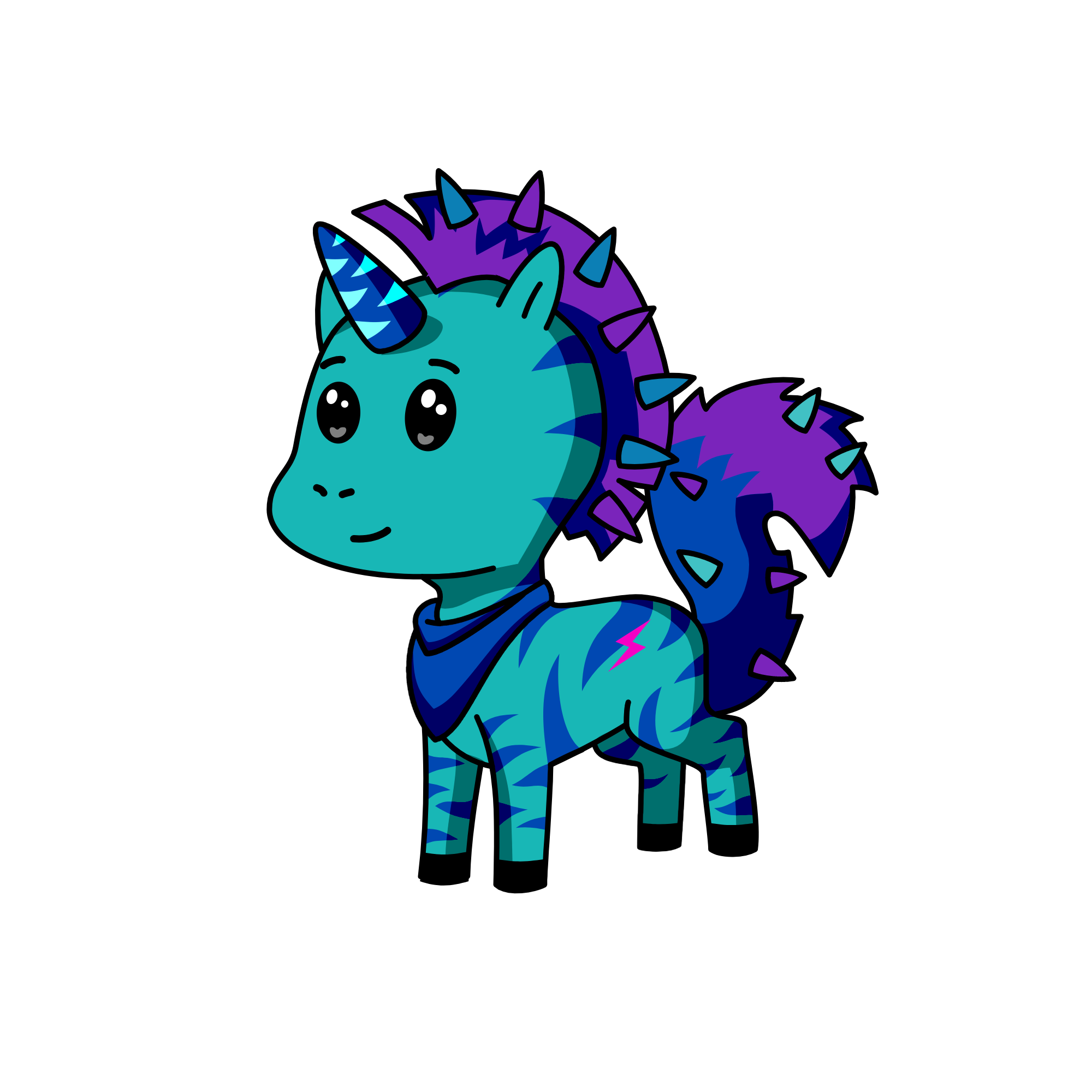 Snowfall, the unicorn
