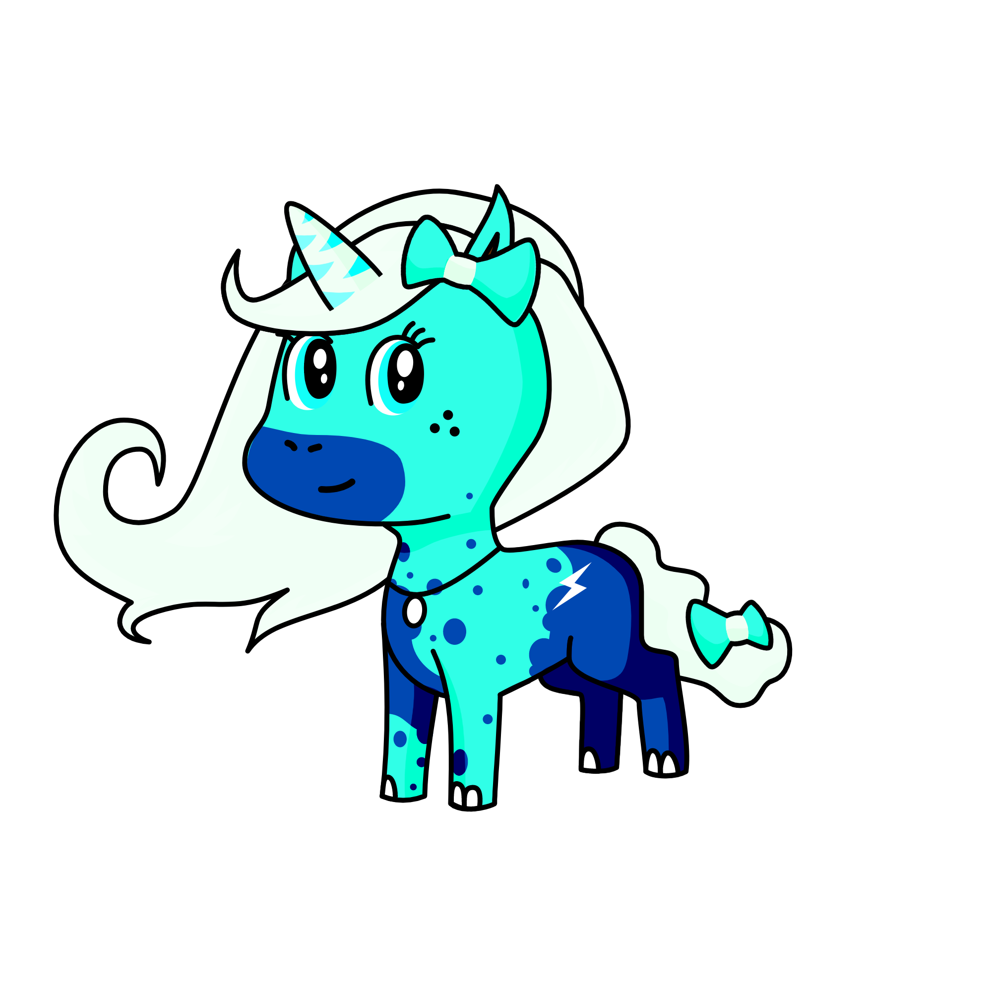SKY, the unicorn