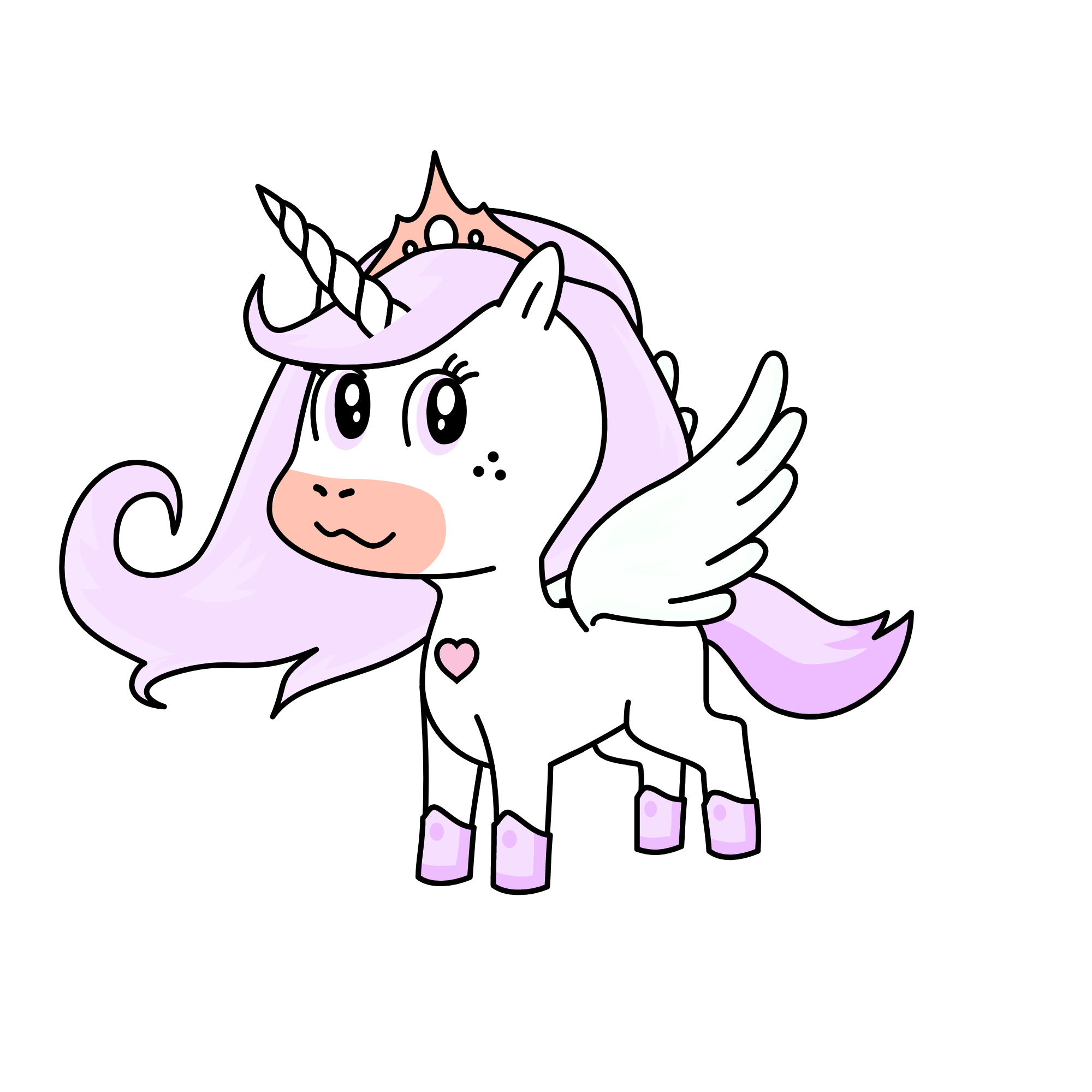 SnowCandy, the unicorn