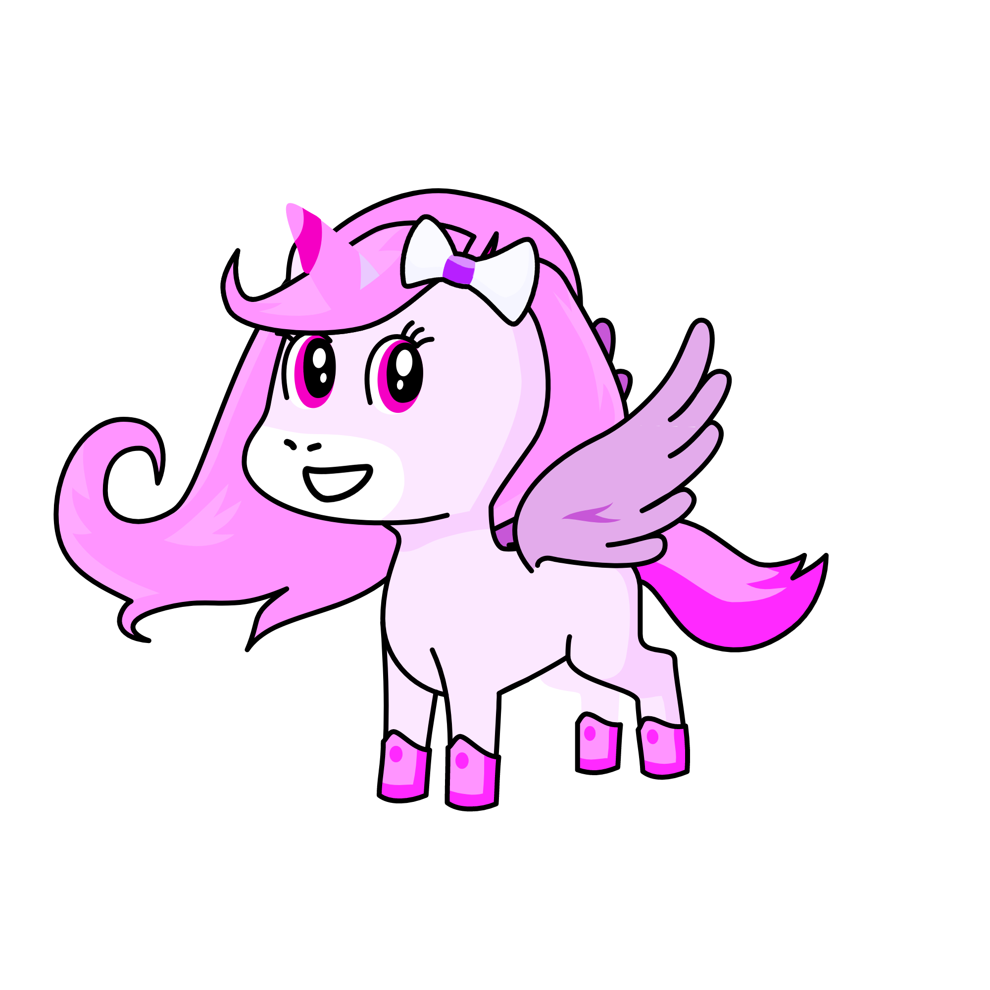 girly-girl, the unicorn