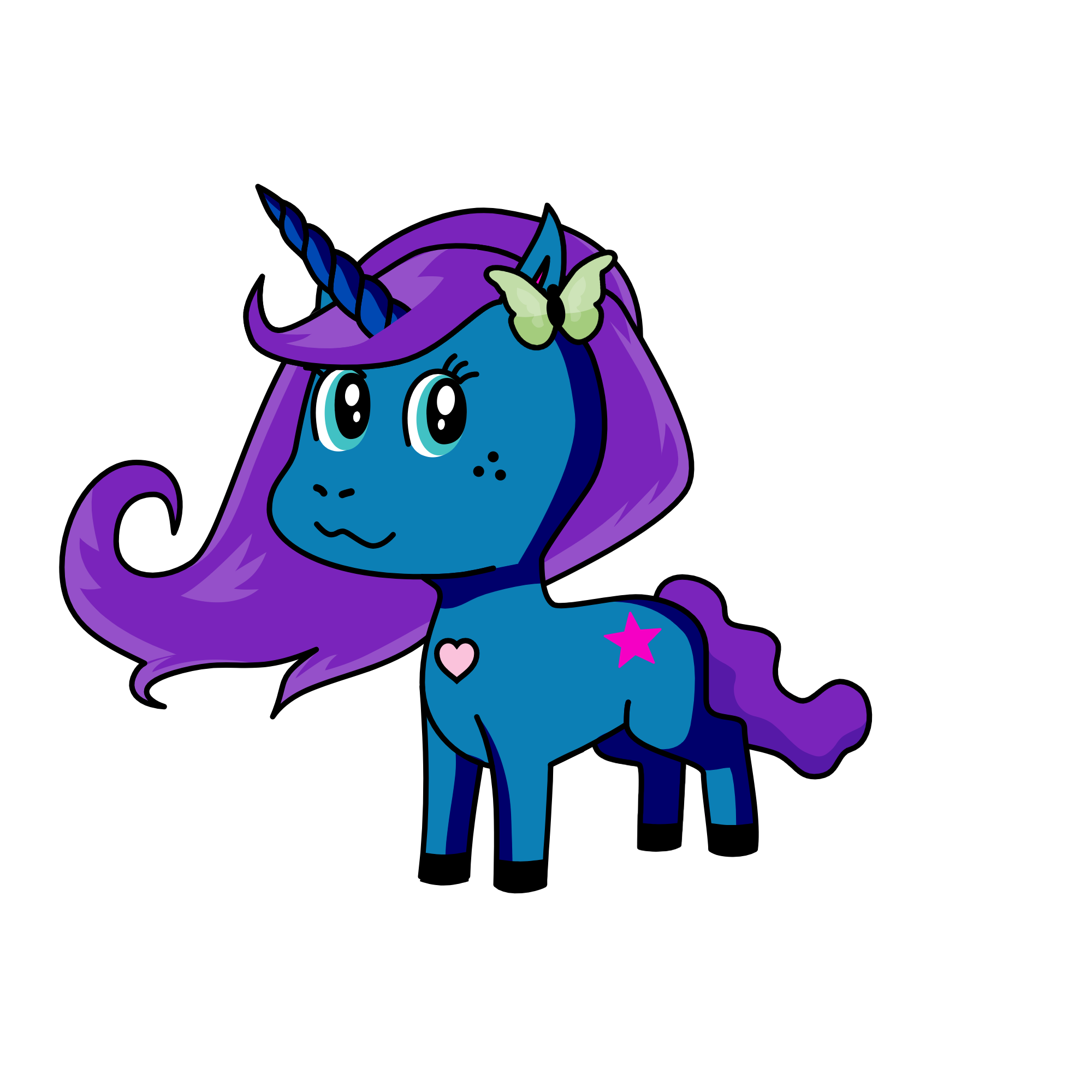 starlighe, the unicorn