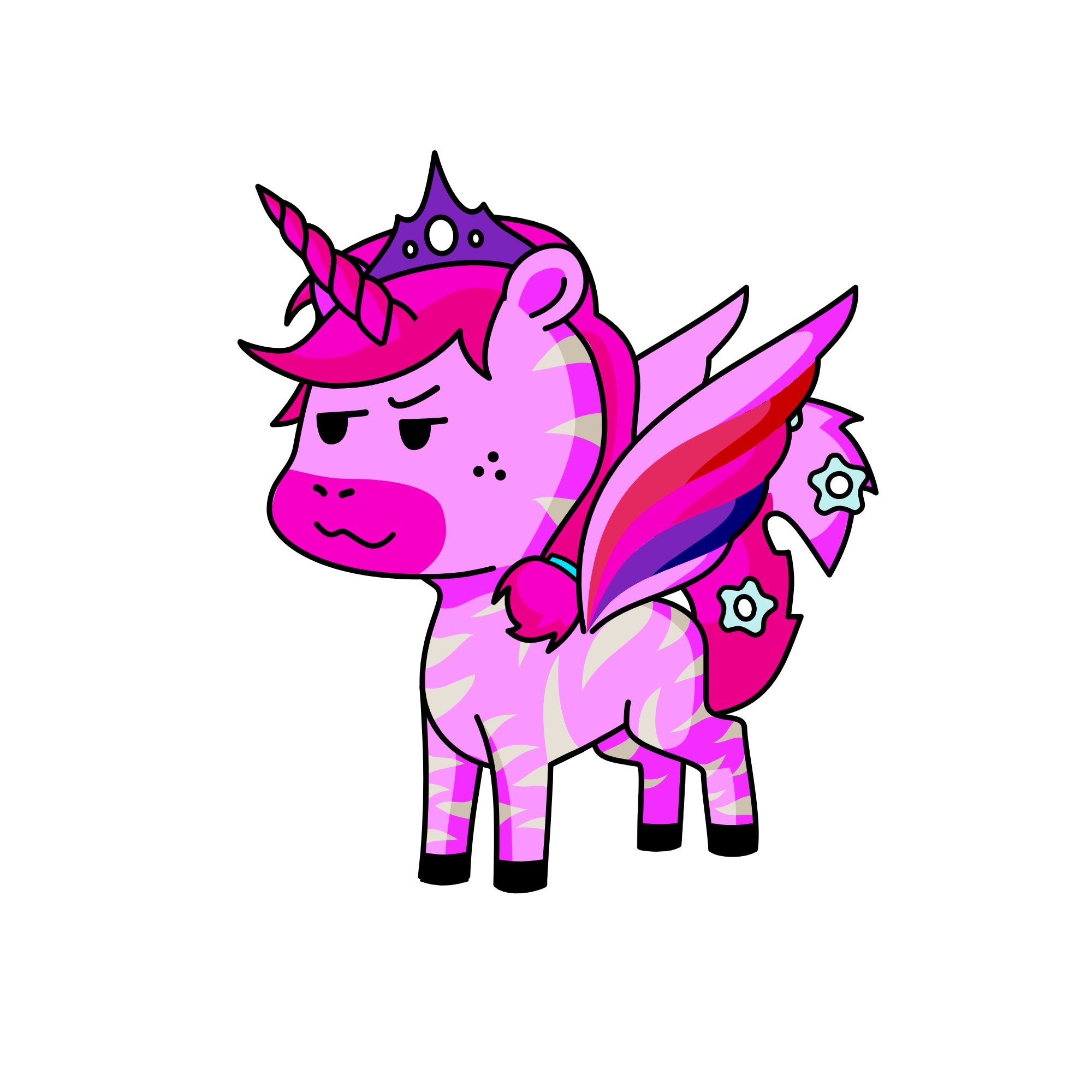 pinkerlolin, the unicorn