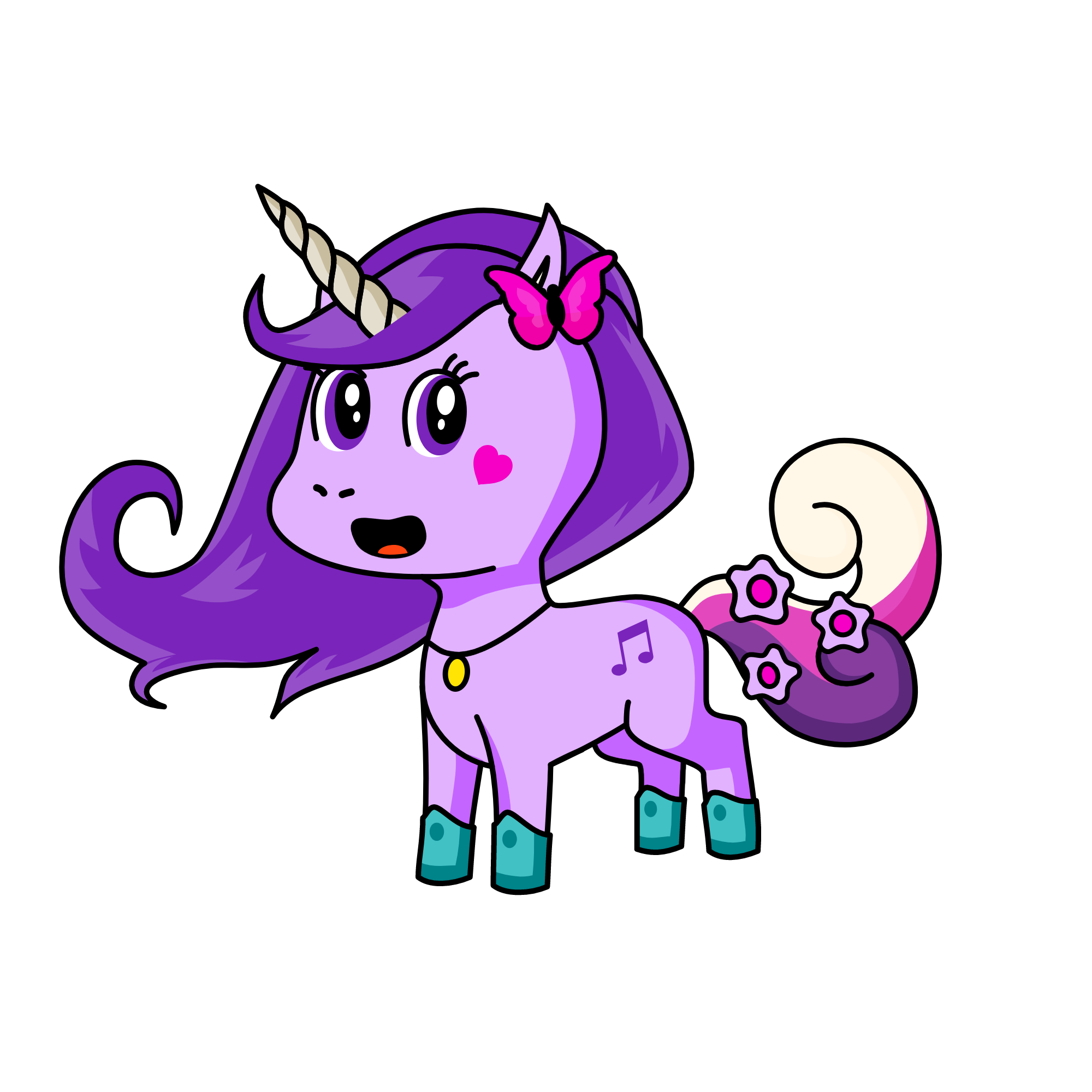 Mia, the unicorn