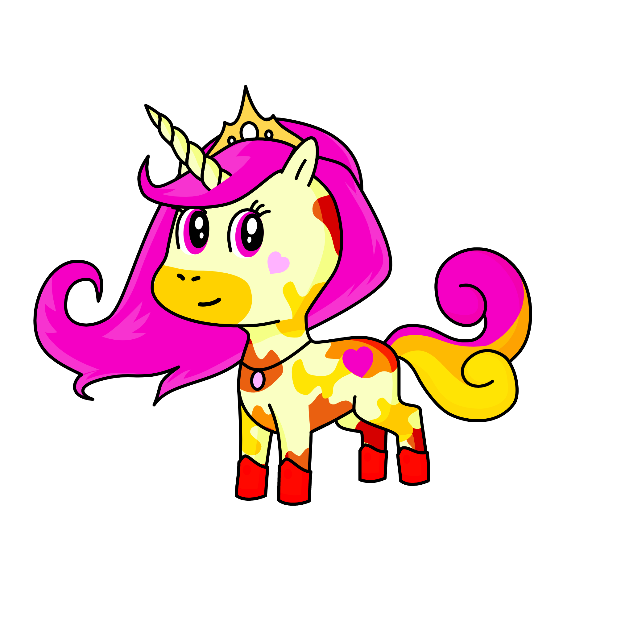 Princess Sunny, the unicorn